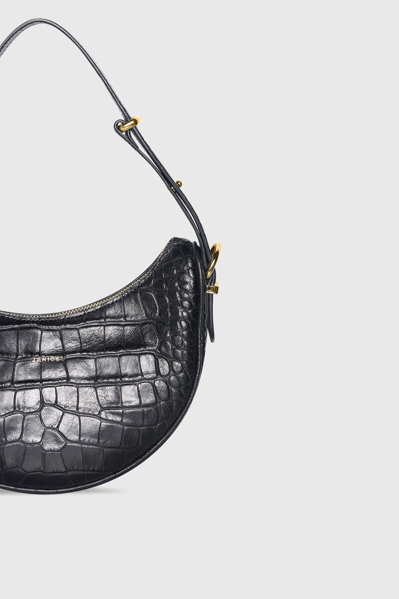 Clyde Zwart Croco