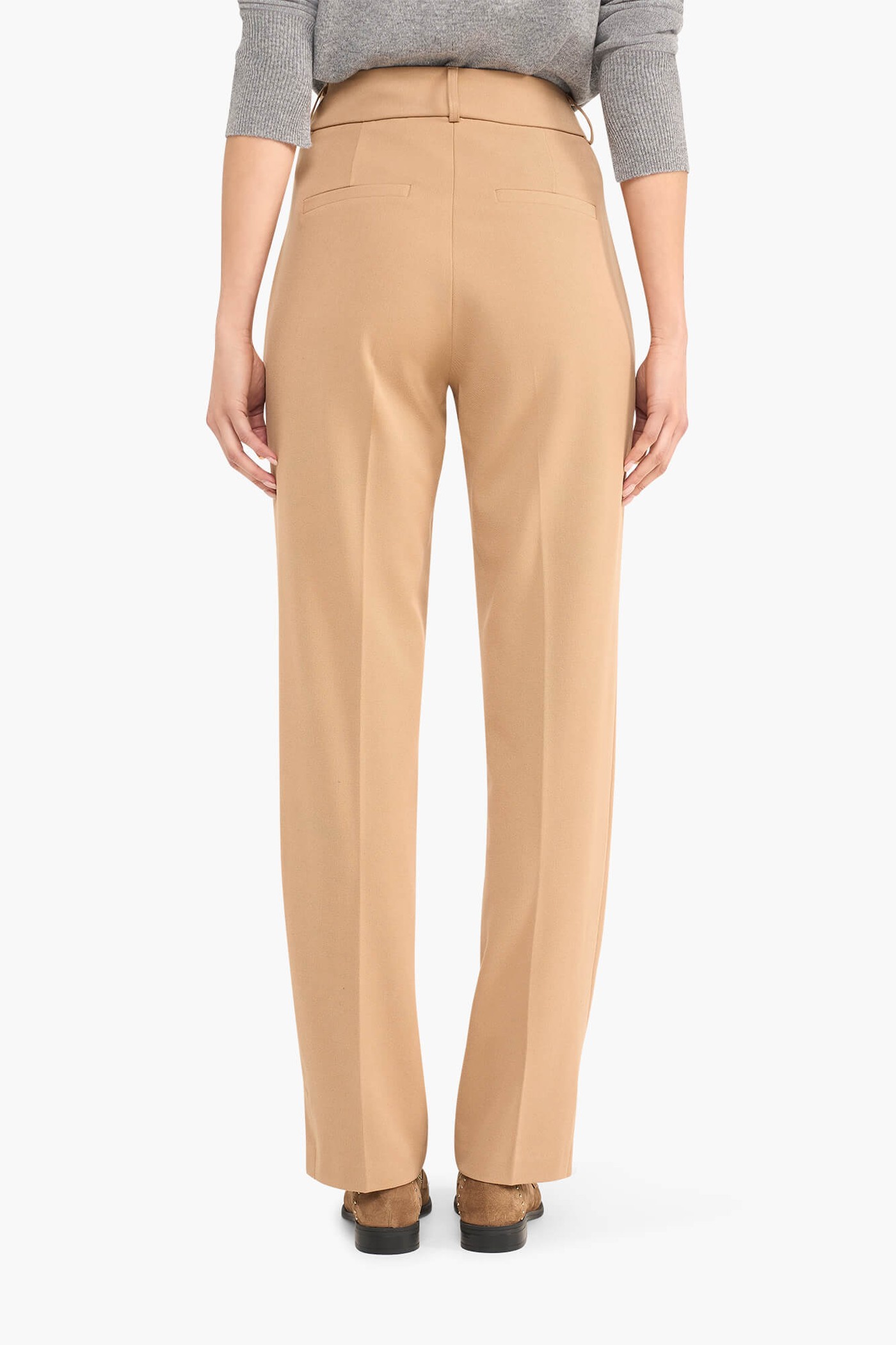 Broek Dames Splitje Marc Beige