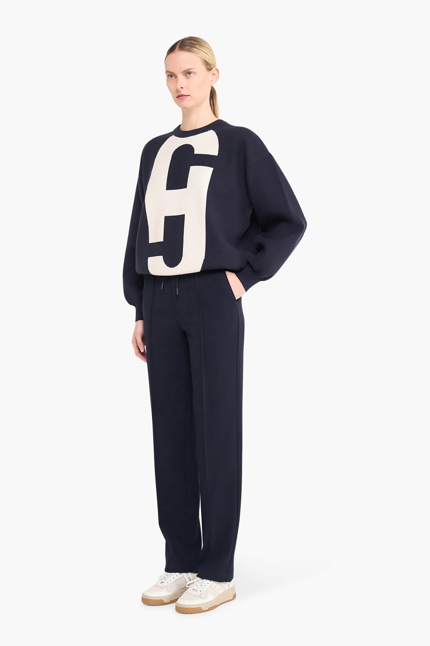 Jogging Broek Dames Troy Blauw