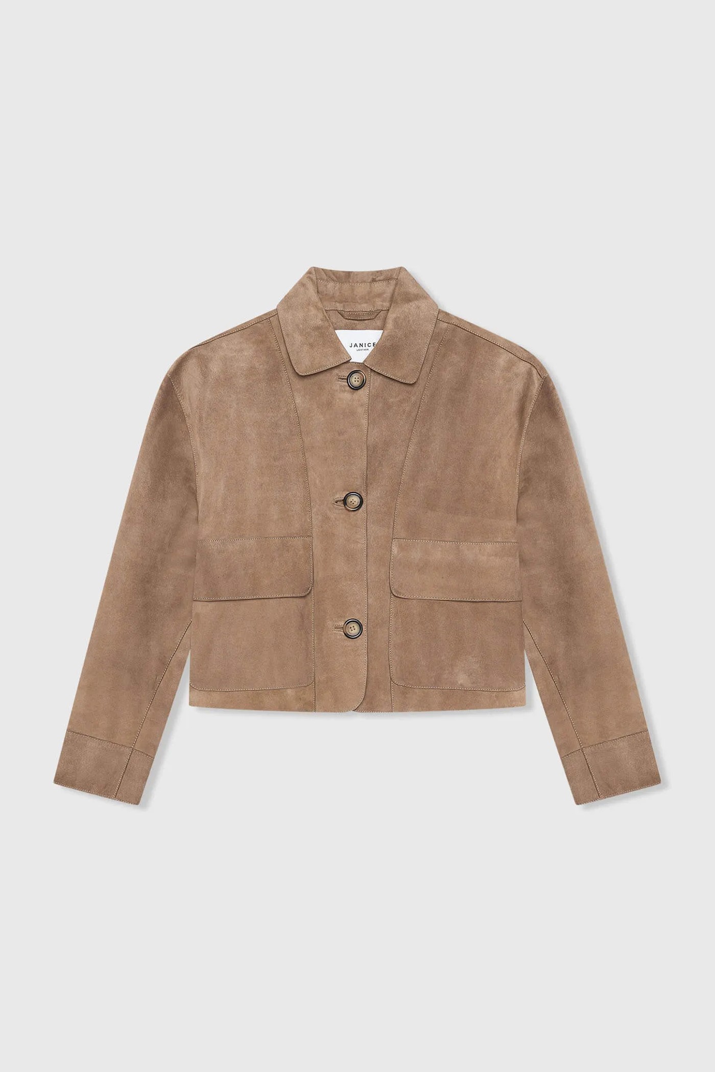 Leren Jas Dames William Bruin Suede