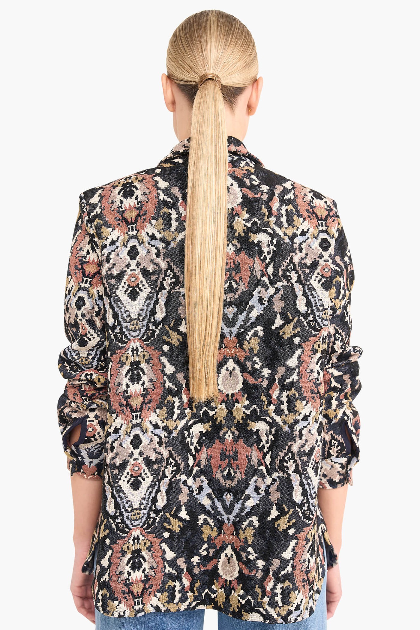 Blouse Dames Jacquard Shane Roze