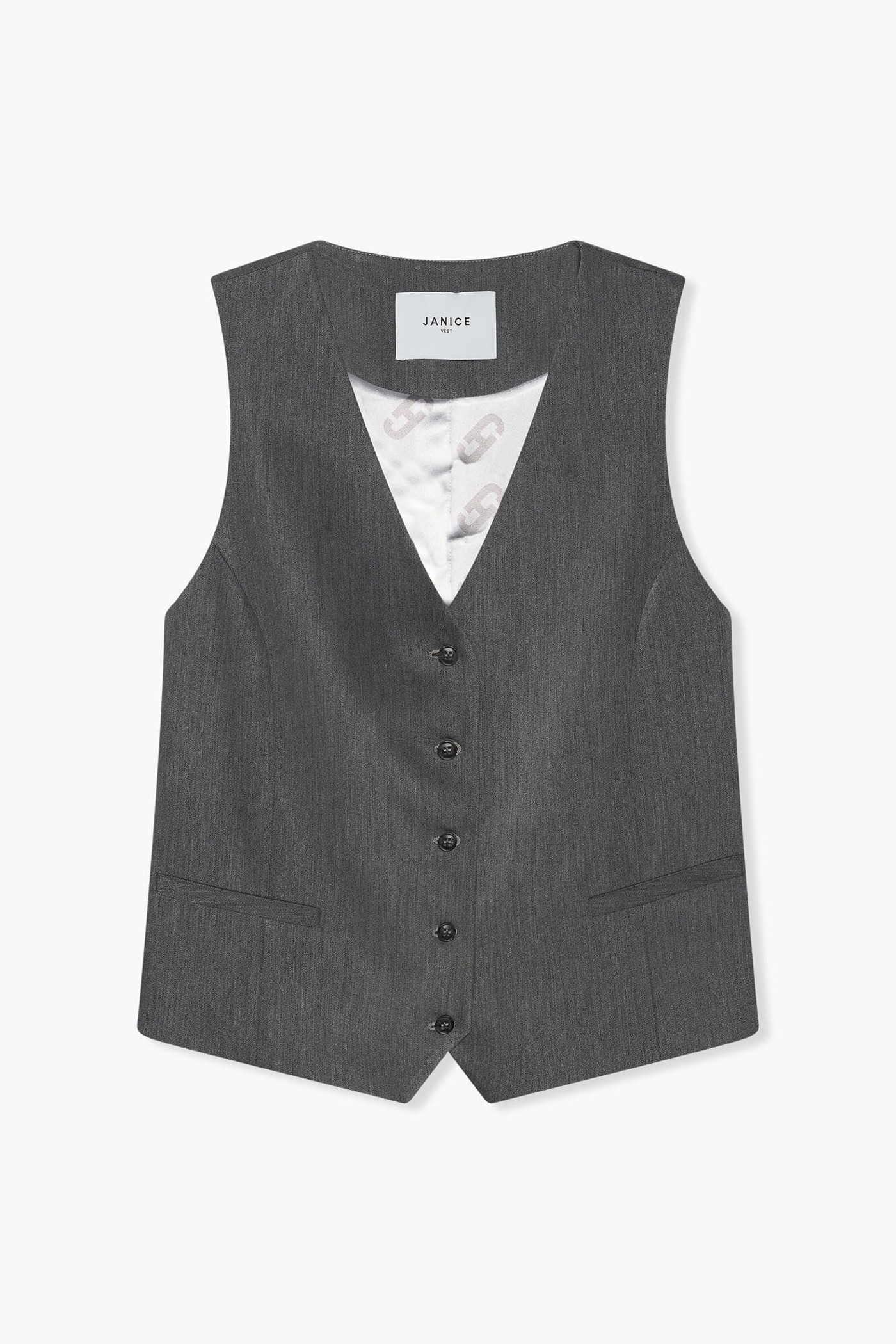 Gilet Dames Dave Grijs