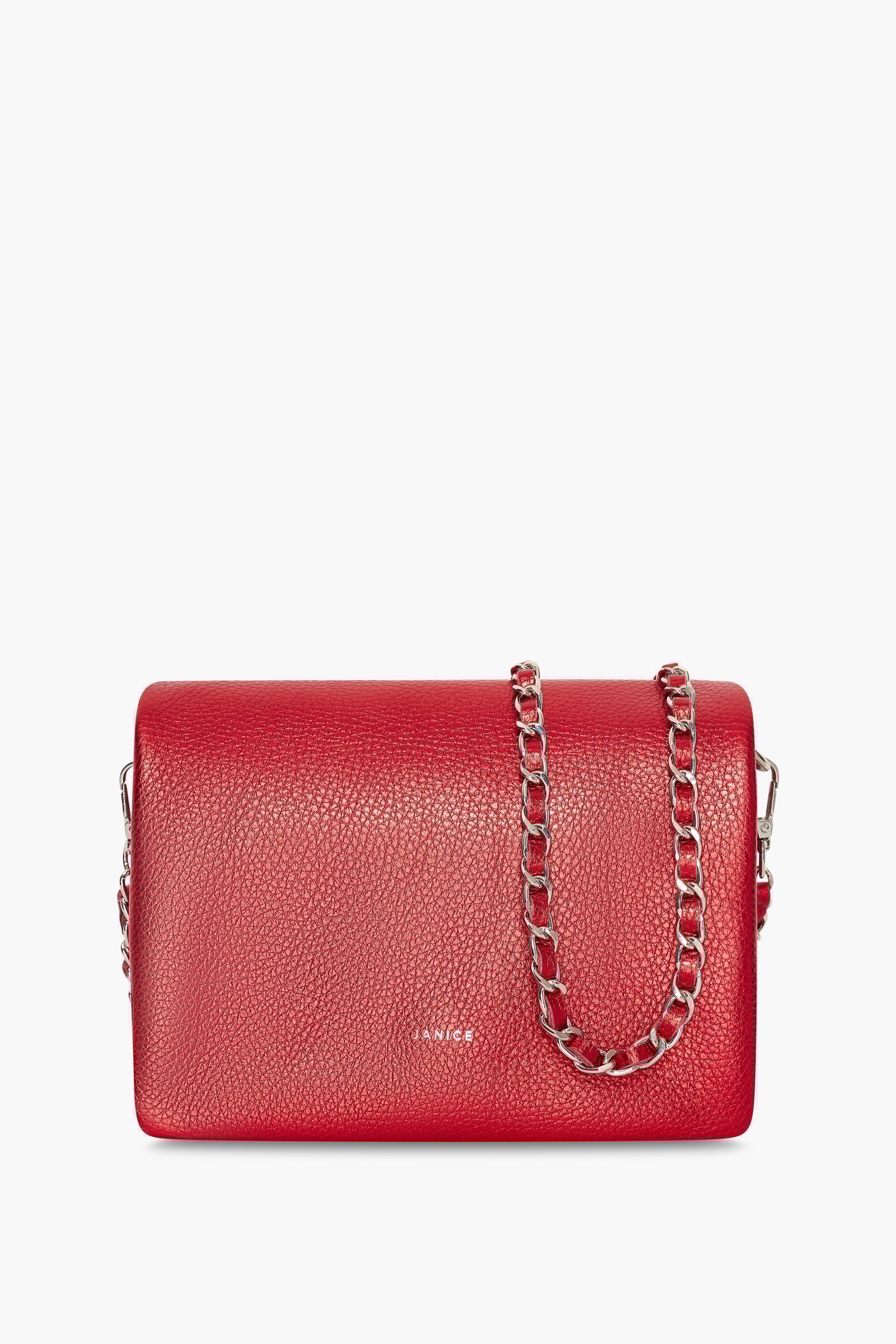 LEREN SCHOUDERTAS DAMES SKYLAR ROOD METALIC