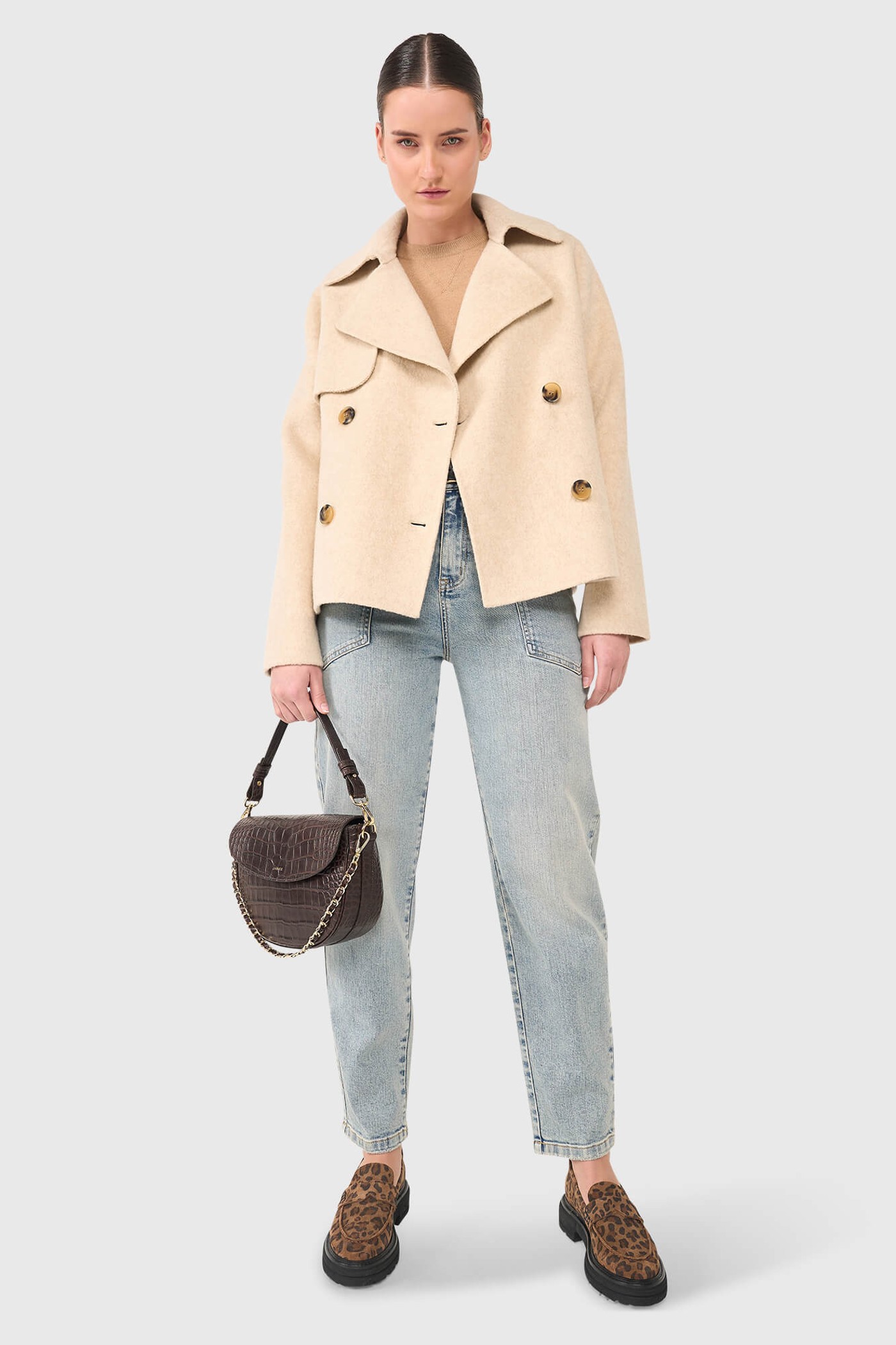 Jean Beige Yak