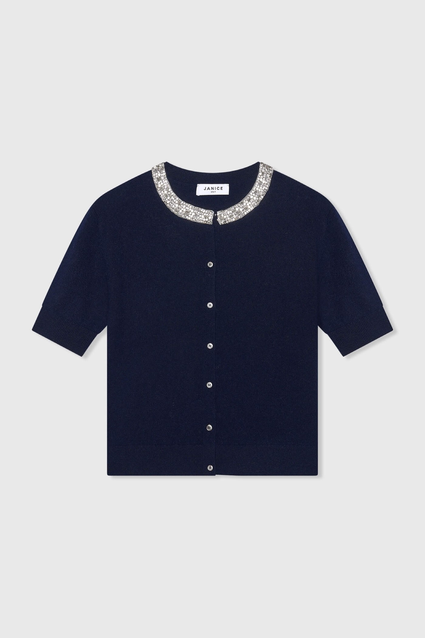 Moon Donkerblauw Steentjes
