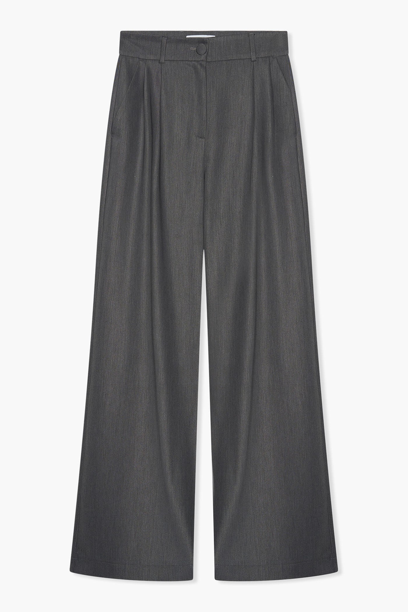 Broek Dames Wijde Pijp Dollar Grijs