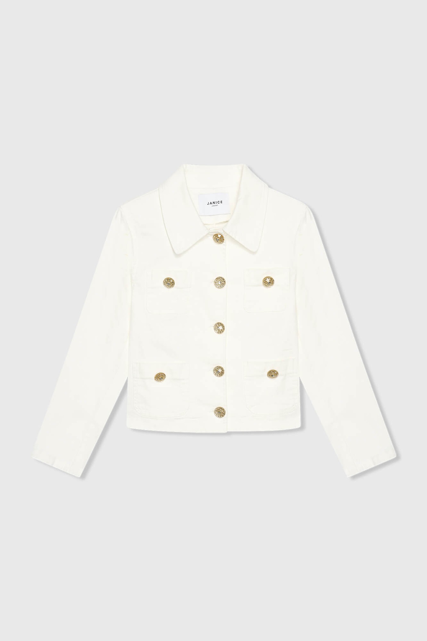Tatum Spijkerjack Off White