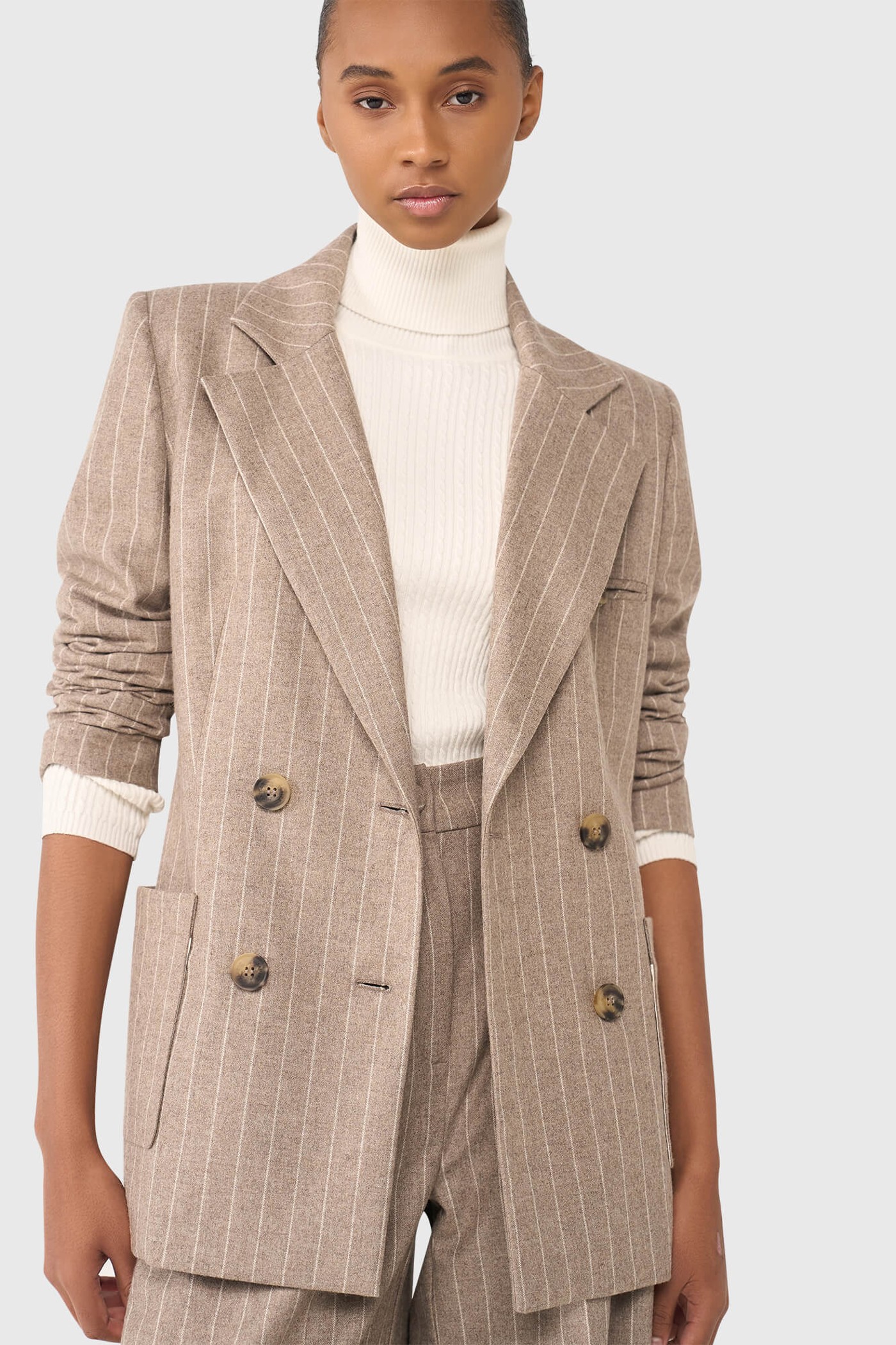 Martin Beige Streep