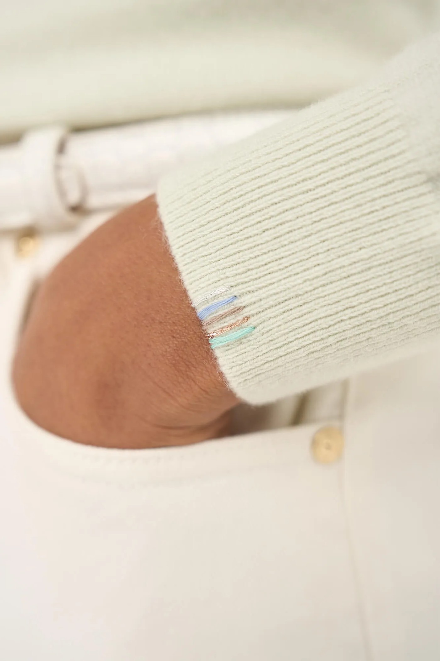 Cashmere Dames Vest Groen Lucas