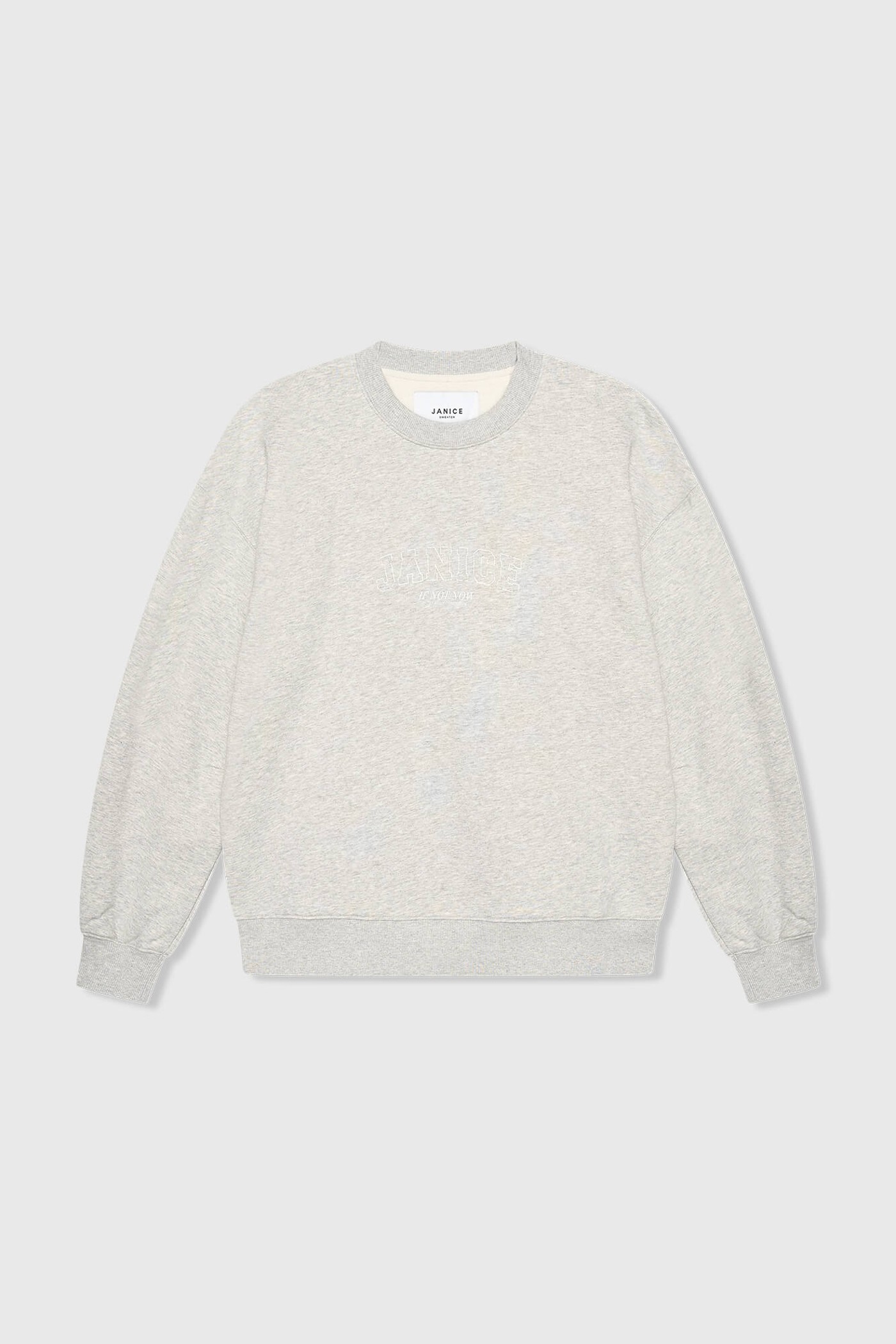 Andy Sweater Grijs Logo