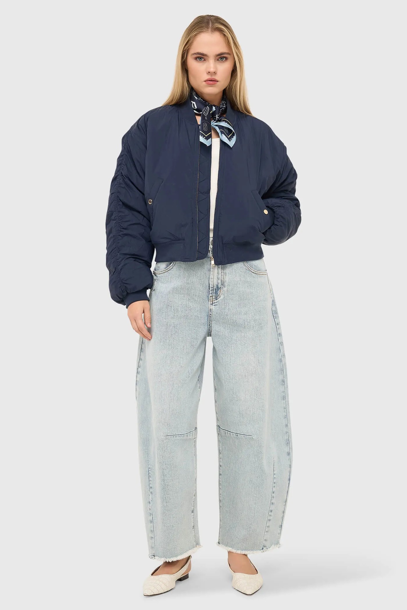 Bomberjack Dames Jas Lexx Blauw