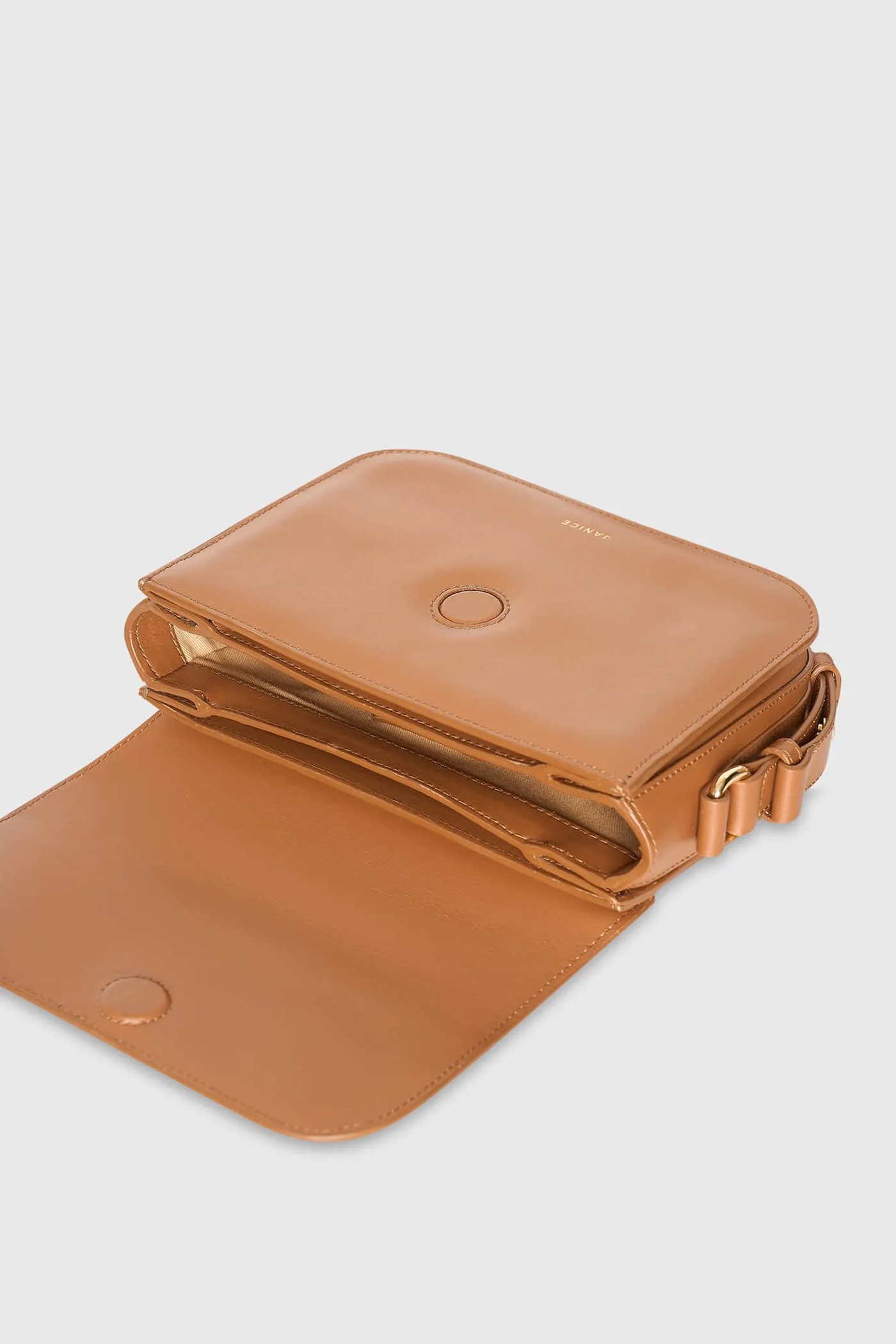 Leren Dames Tas Elias Camel