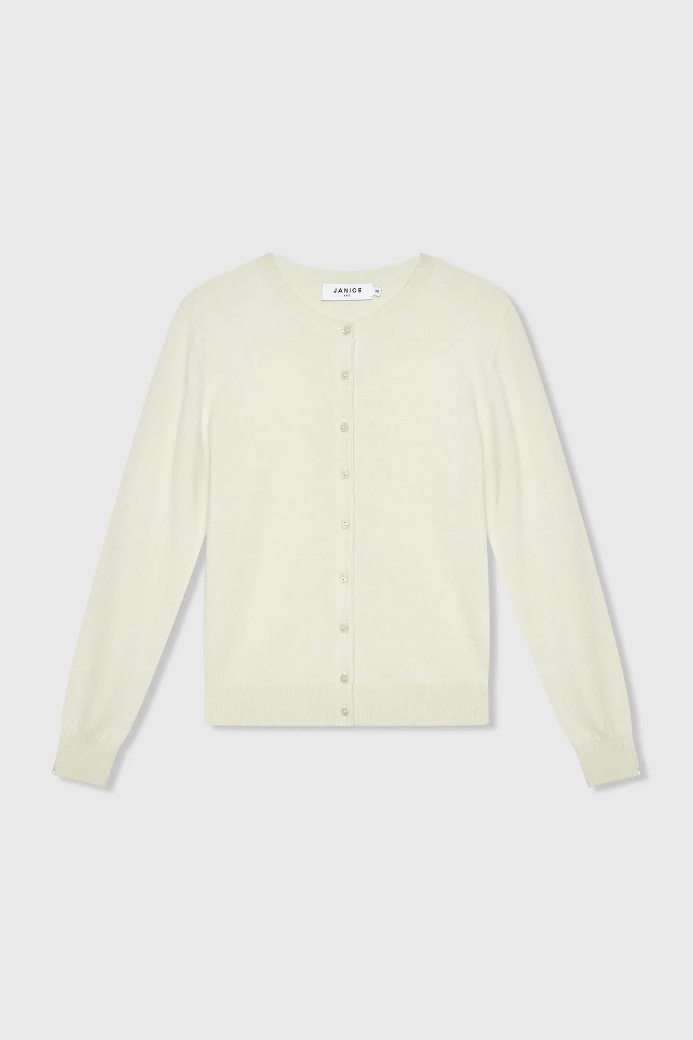 Cashmere Dames Vest Groen Lucas