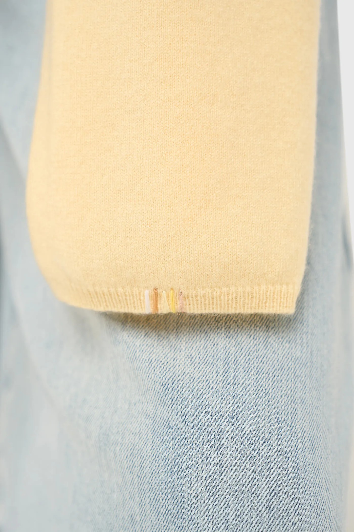 Cashmere Sjaal Dames Santos Geel