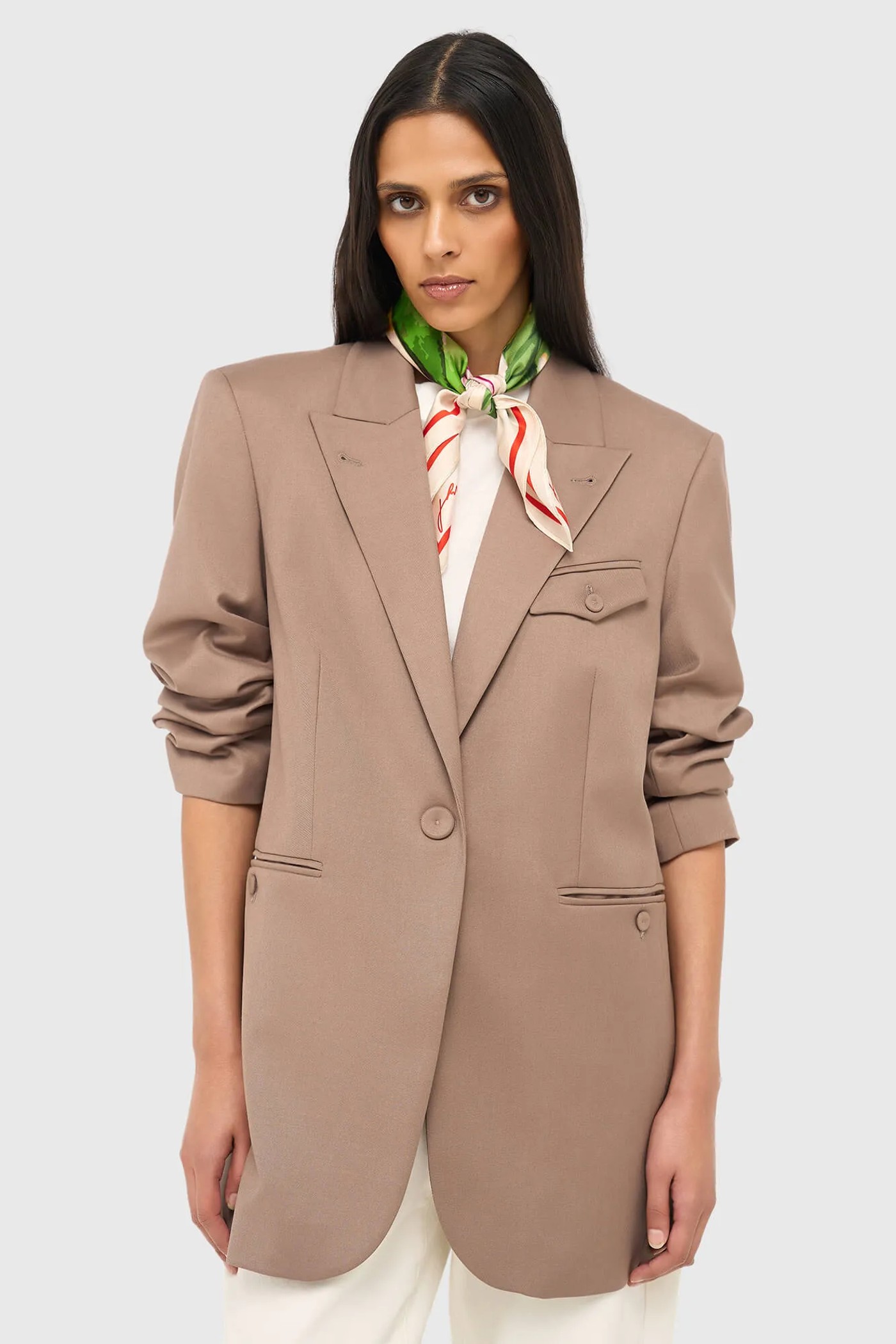 Blazer Dames Oversized Boyfriend Hank Bruin