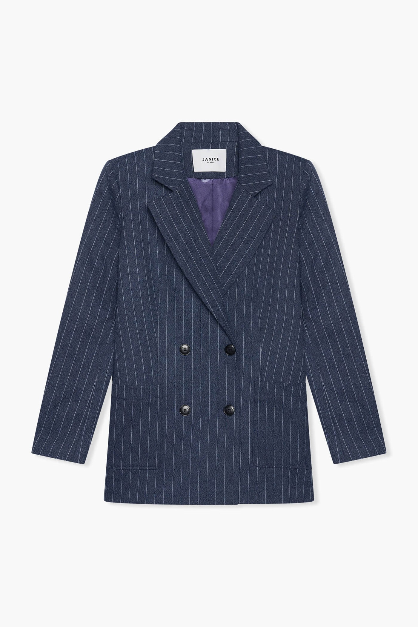 Blazer Dames Double Breasted Martin Blauw Streep