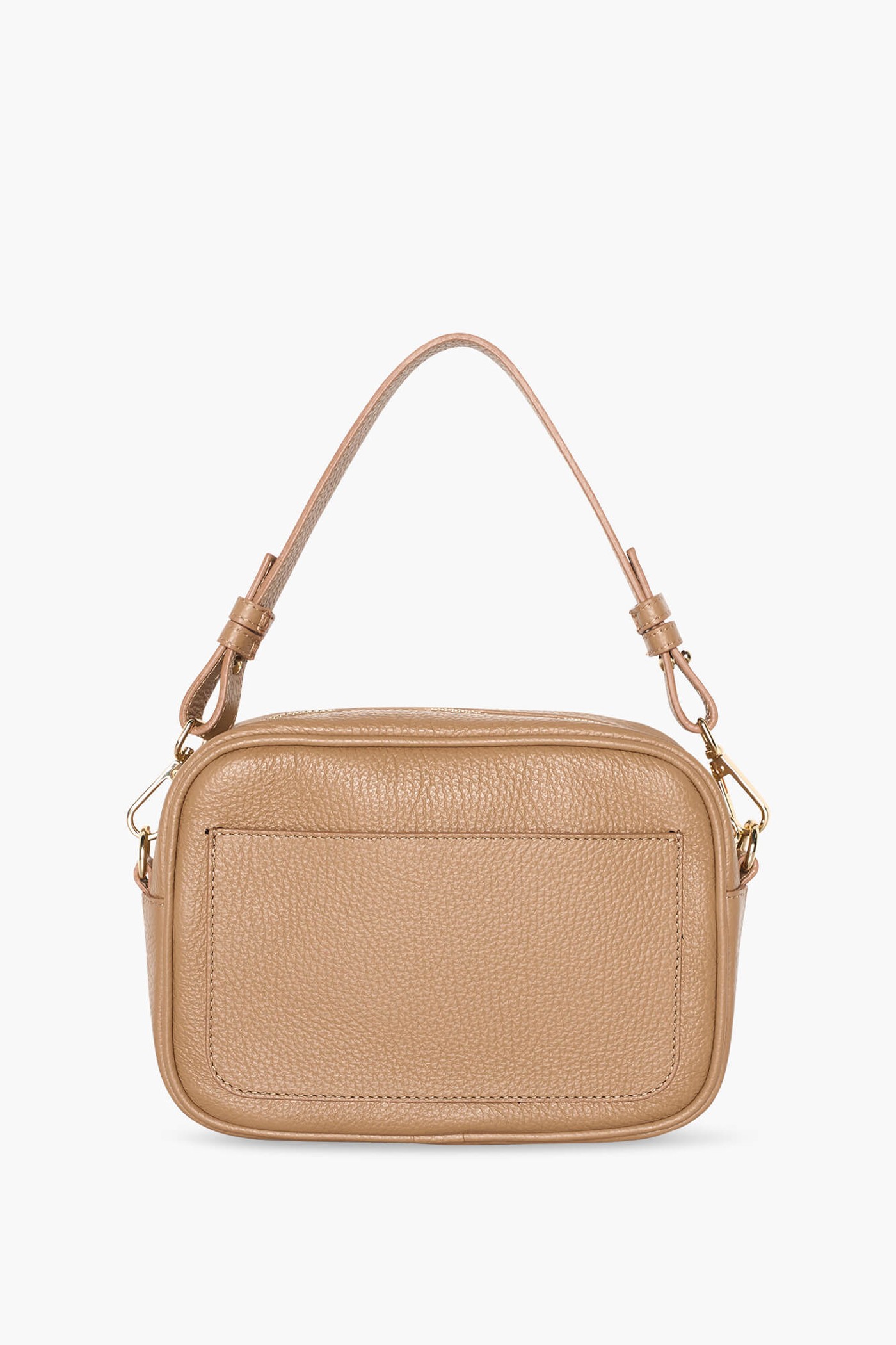 Leren Crossbody Dames Bruce Cognac