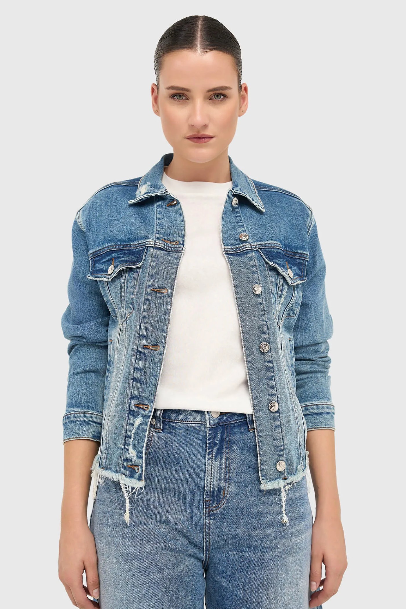 Denim Spijkerjas Stretch Dames Gregory Blauw 379