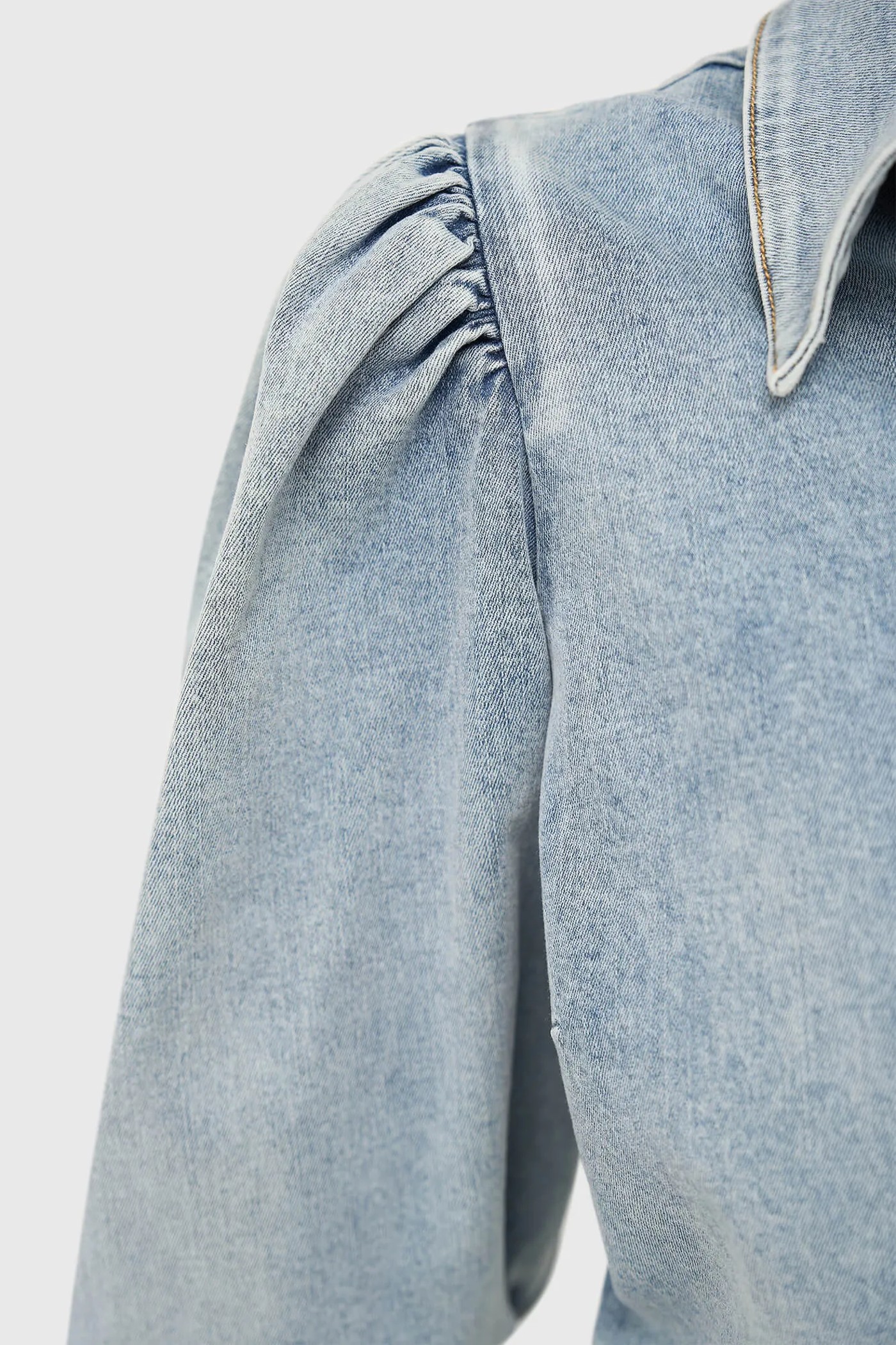 Blouse Dames Denim Pofmouw Lars 565