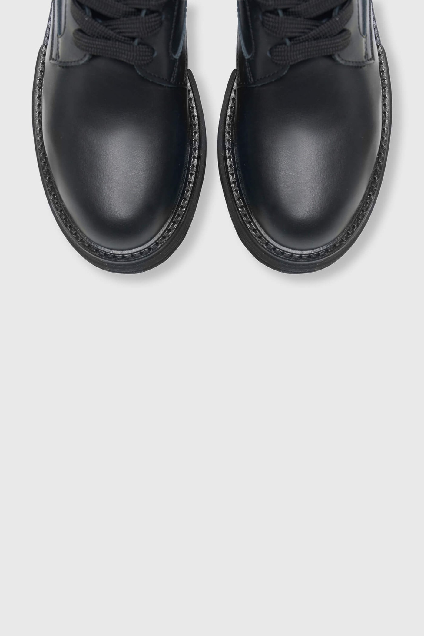 Duke Zwart Leer