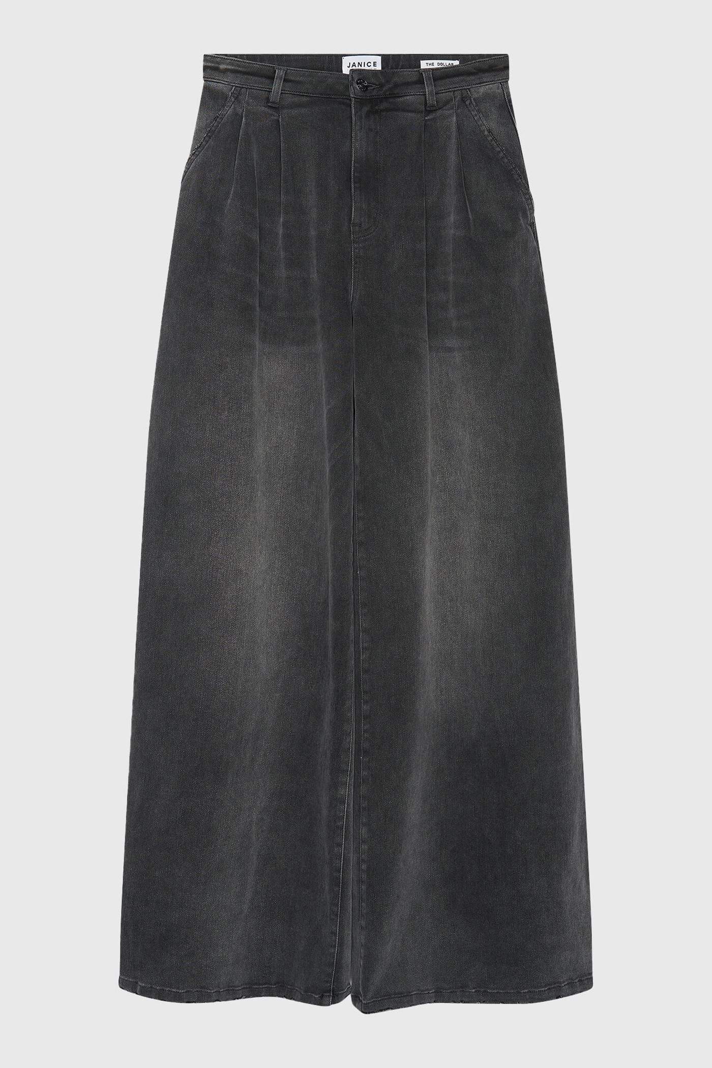 Jeans Dames Wijde Pijp Dollar Grijs 415
