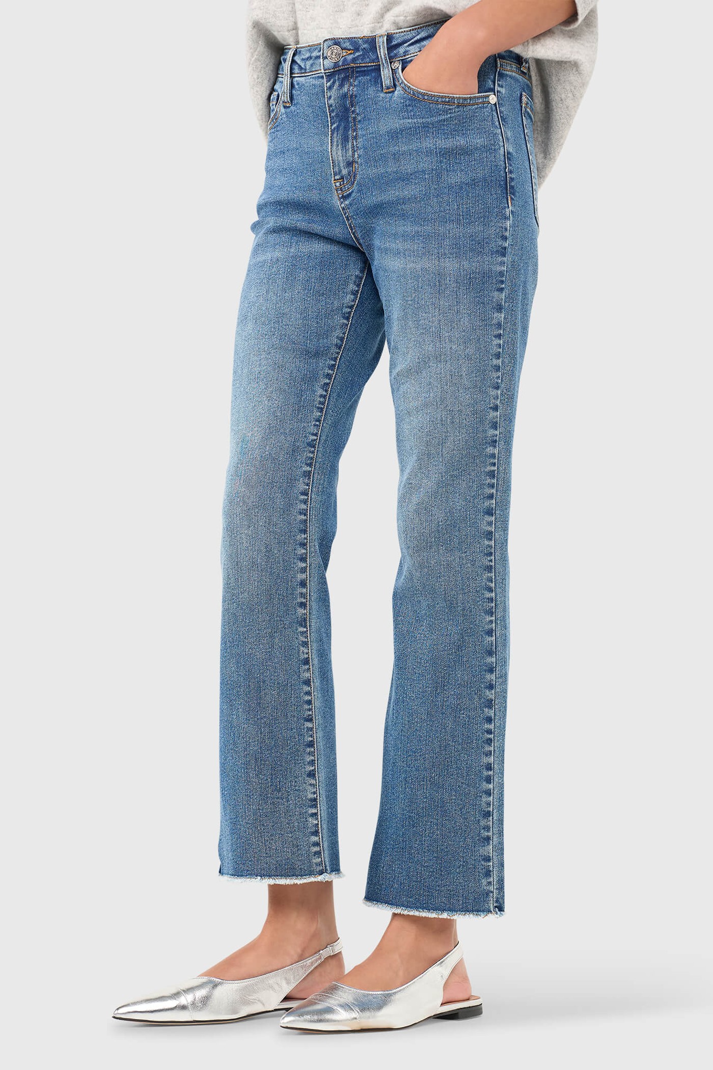 Cooper Jeans Kick Flared Blauw 117