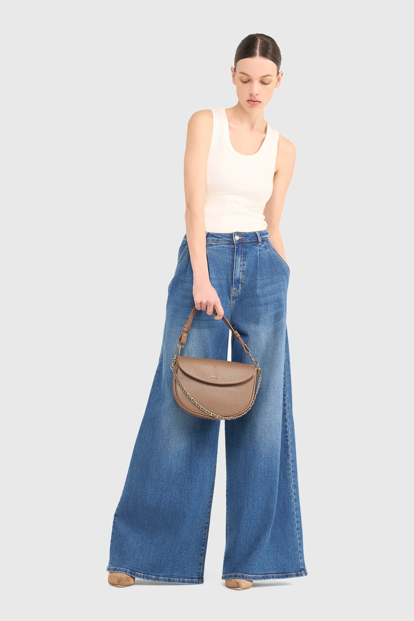 Jeans Dames Wijde Pijp Dollar Blauw 111