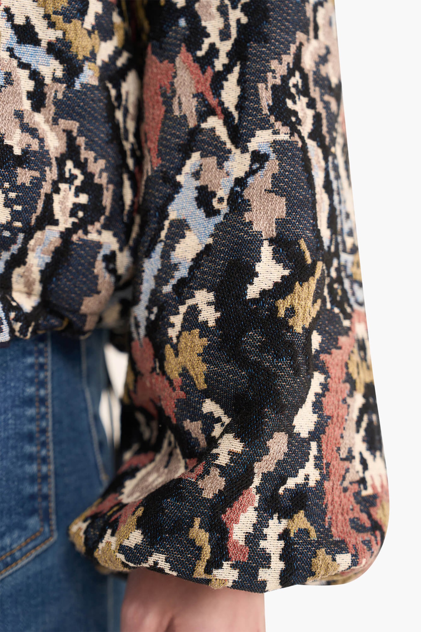 Jas Dames Jacquard Bing Pink