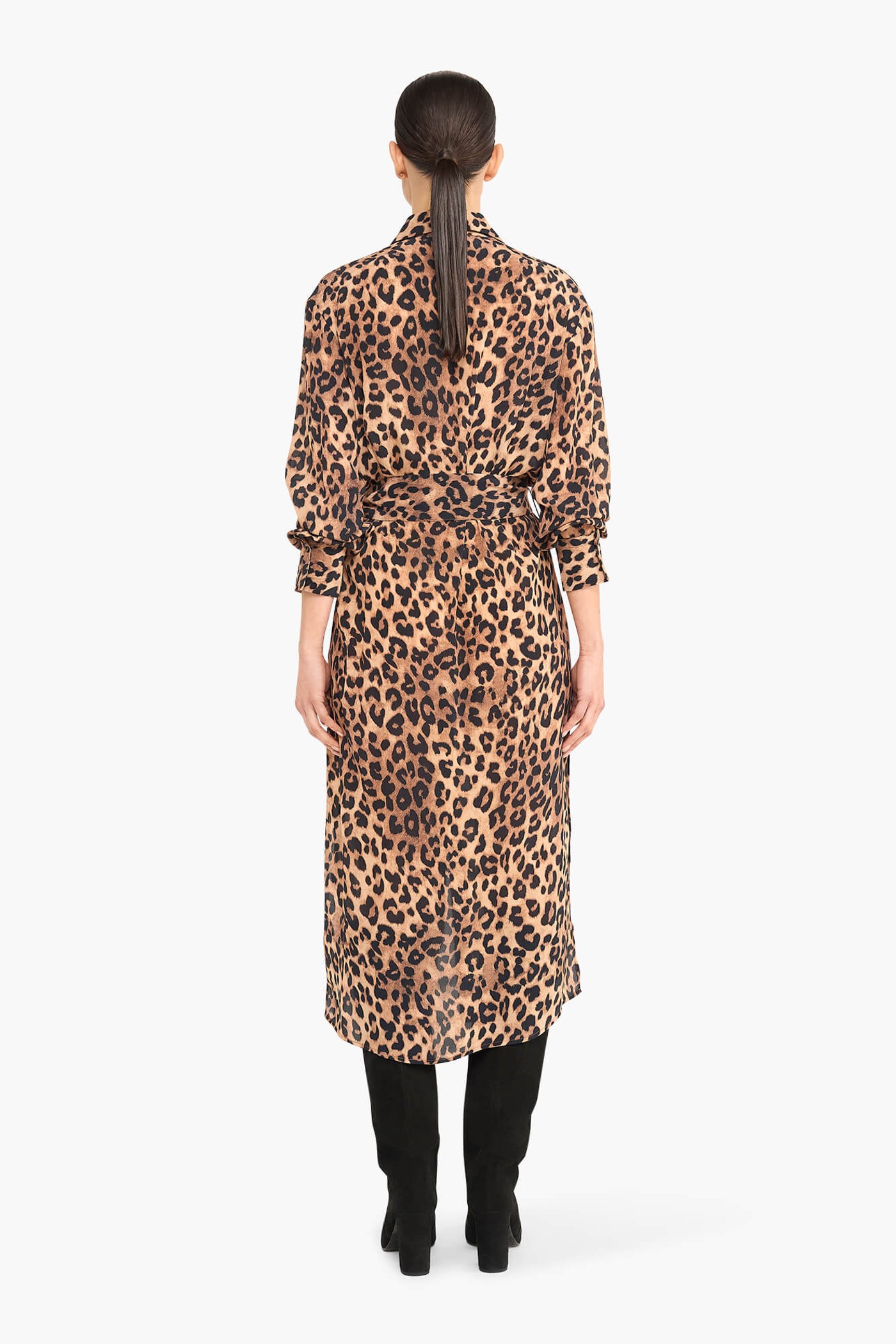 Panterprint Blouse Jurk Viscose Macky