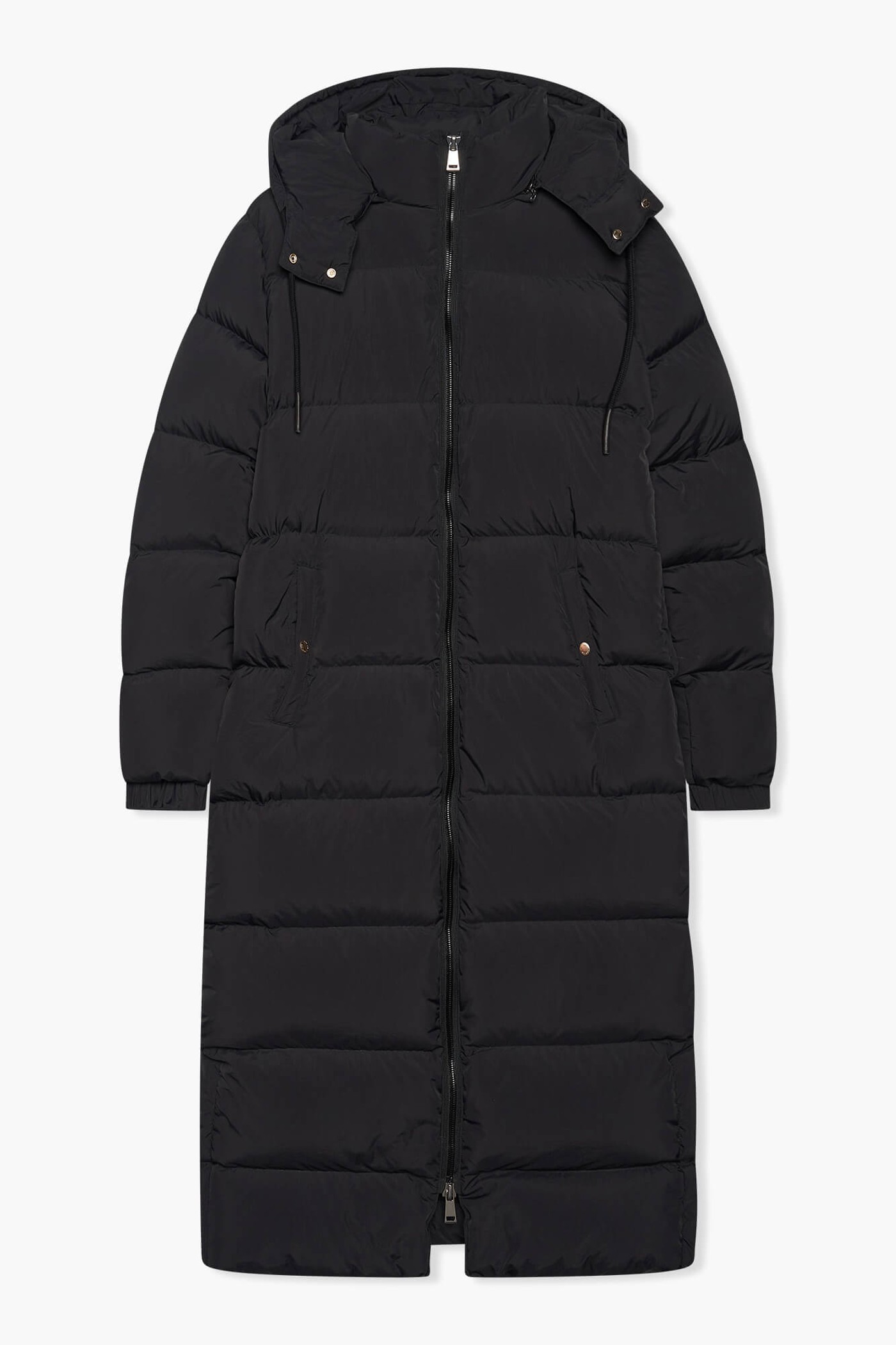 Puffer Jas Dames Lang Derrick Zwart