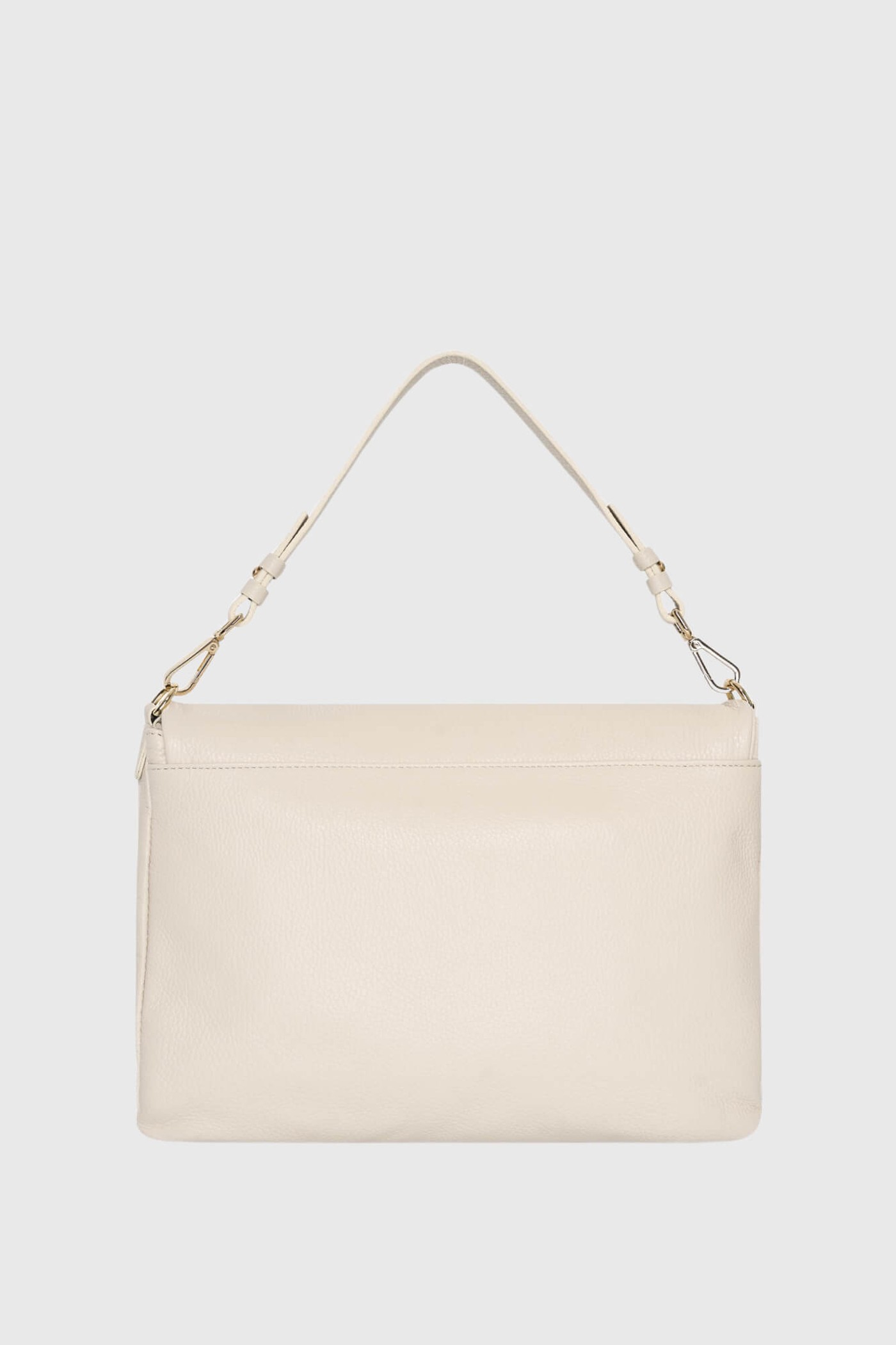Leren Schoudertas Dames Skylar Off-white