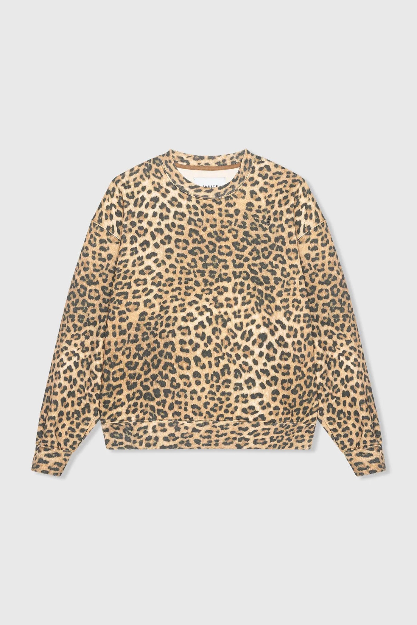 Panterprint Sweater Dames Katoen Owen