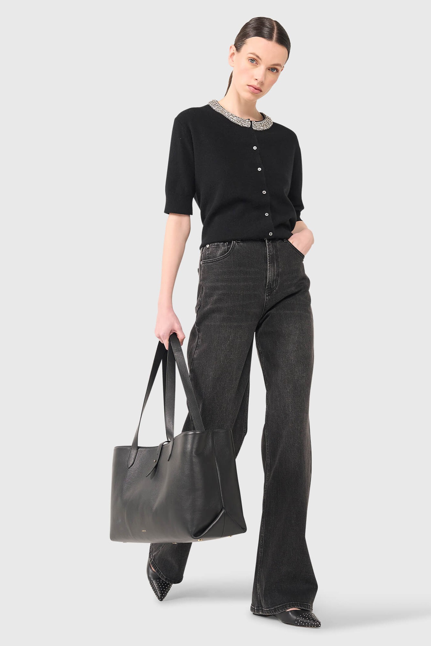 Moon Zwart Steentjes