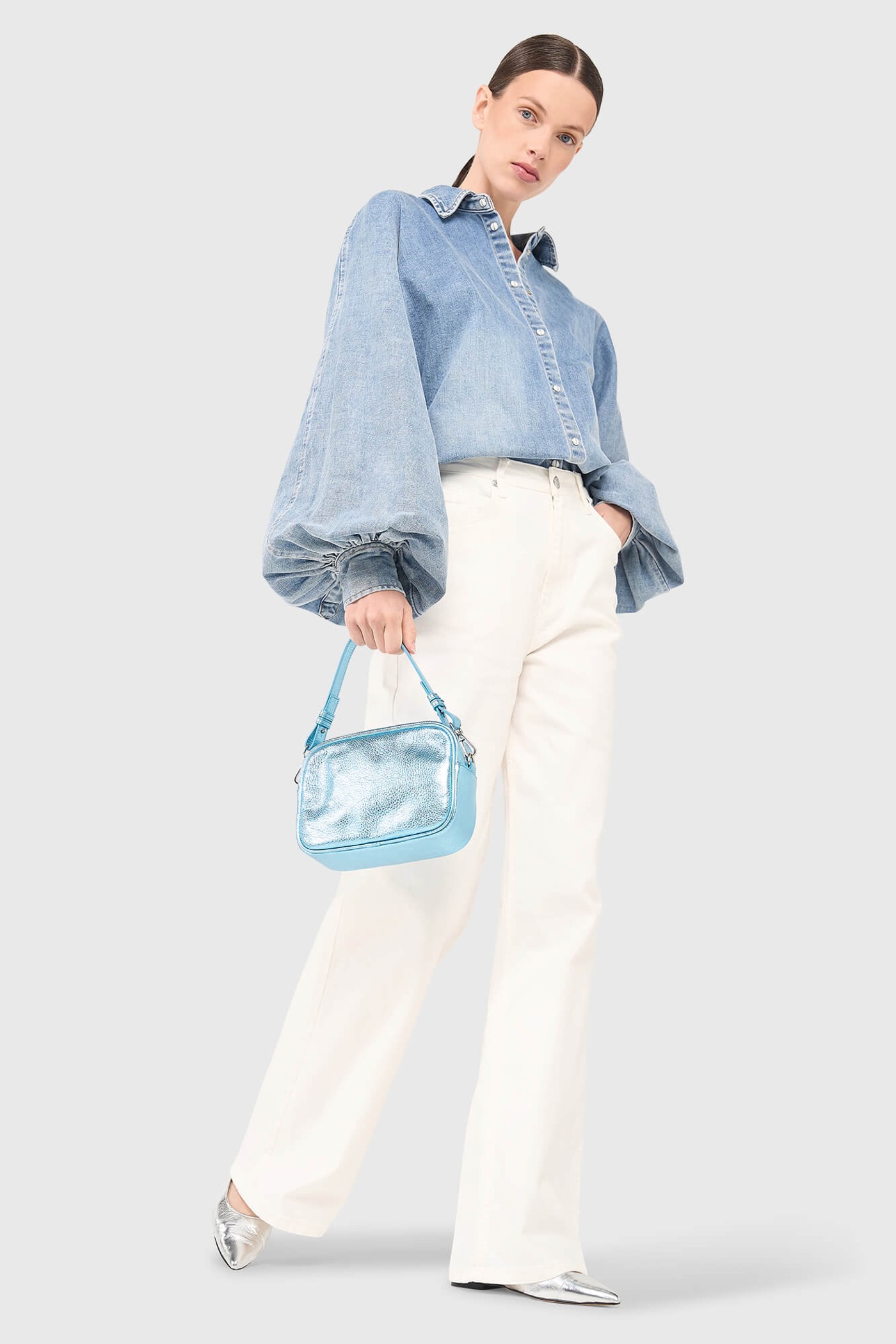 Bruce Tas Aqua Blauw