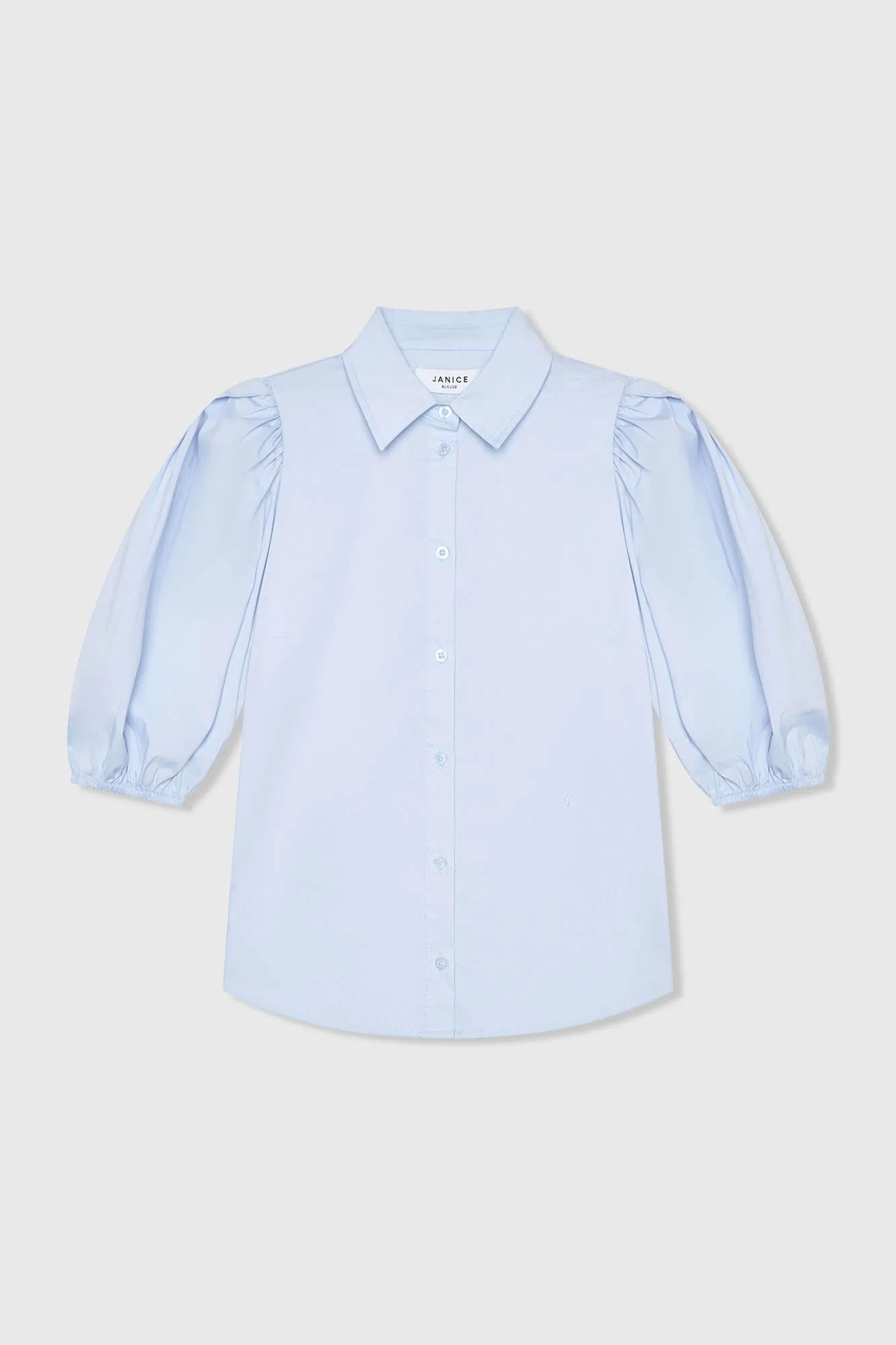 Katoenen Blouse Dames Lars Blauw