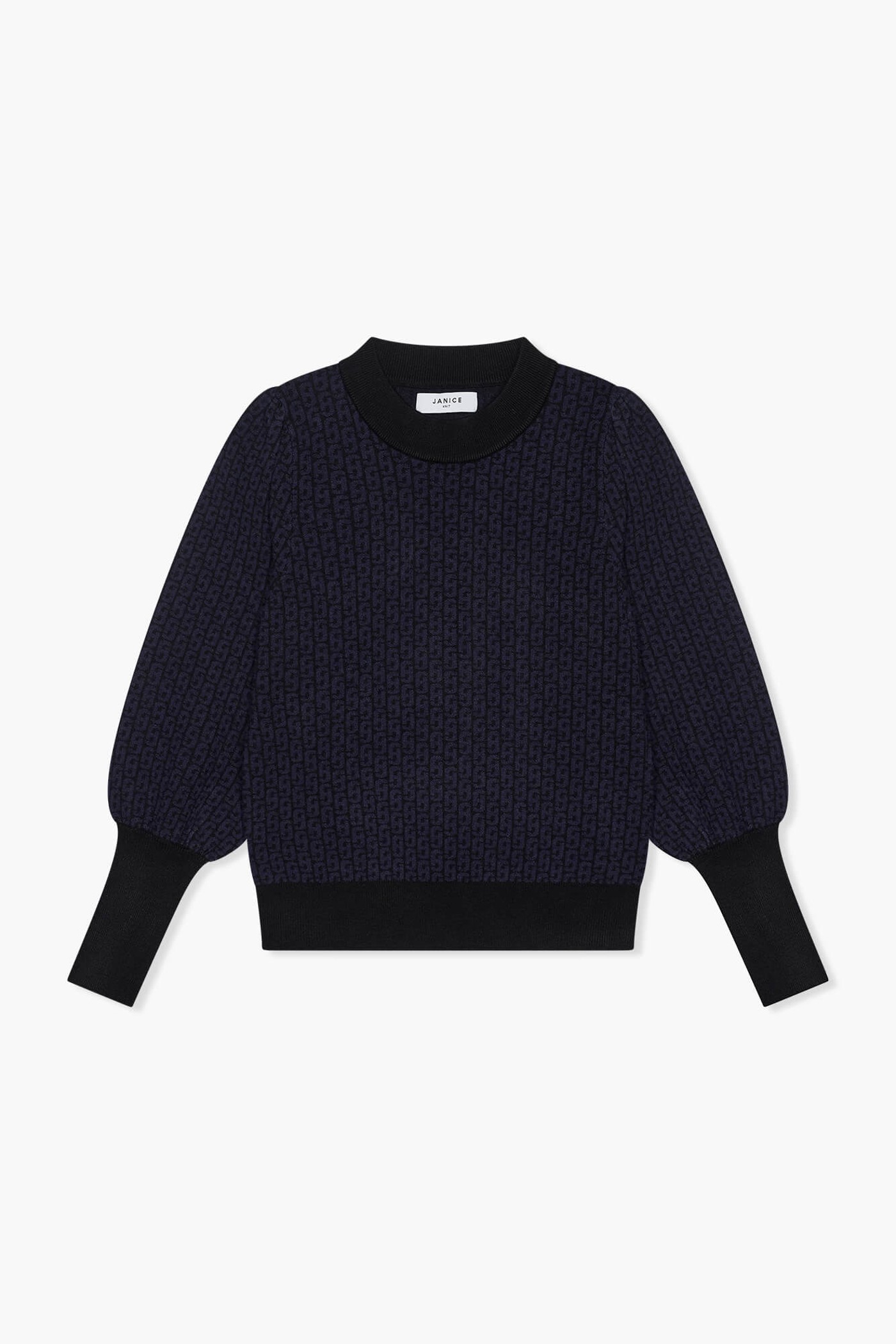 Trui viscose blauw