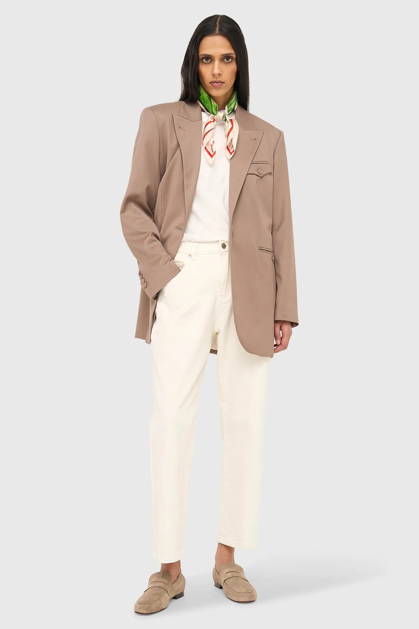 Blazer Dames Oversized Boyfriend Hank Bruin