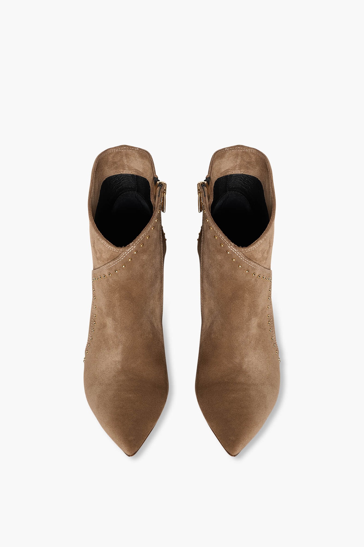 Laarsje Dames Suede Stewart Cognac Studs