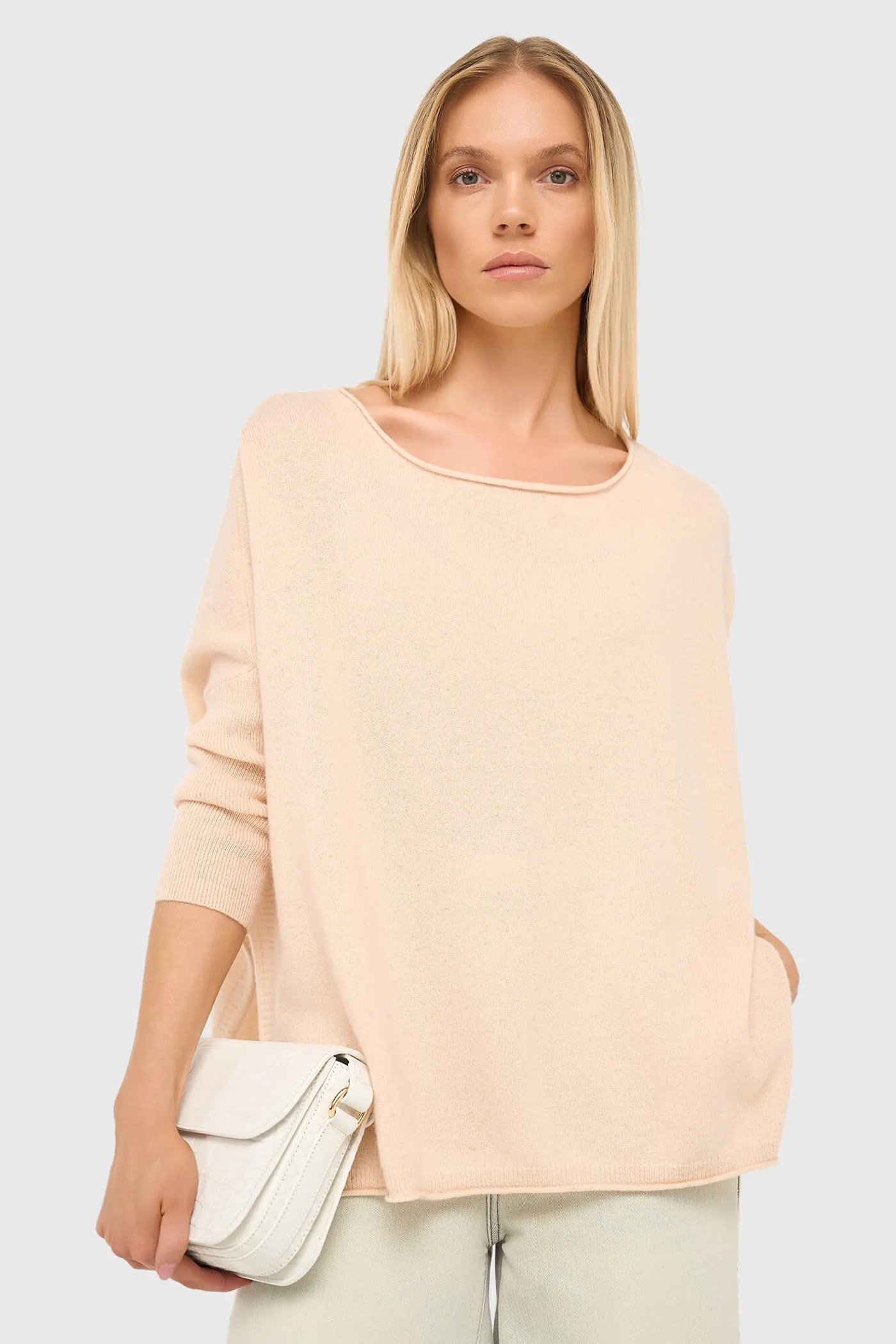 Cashmere Dames Trui Philou Peach