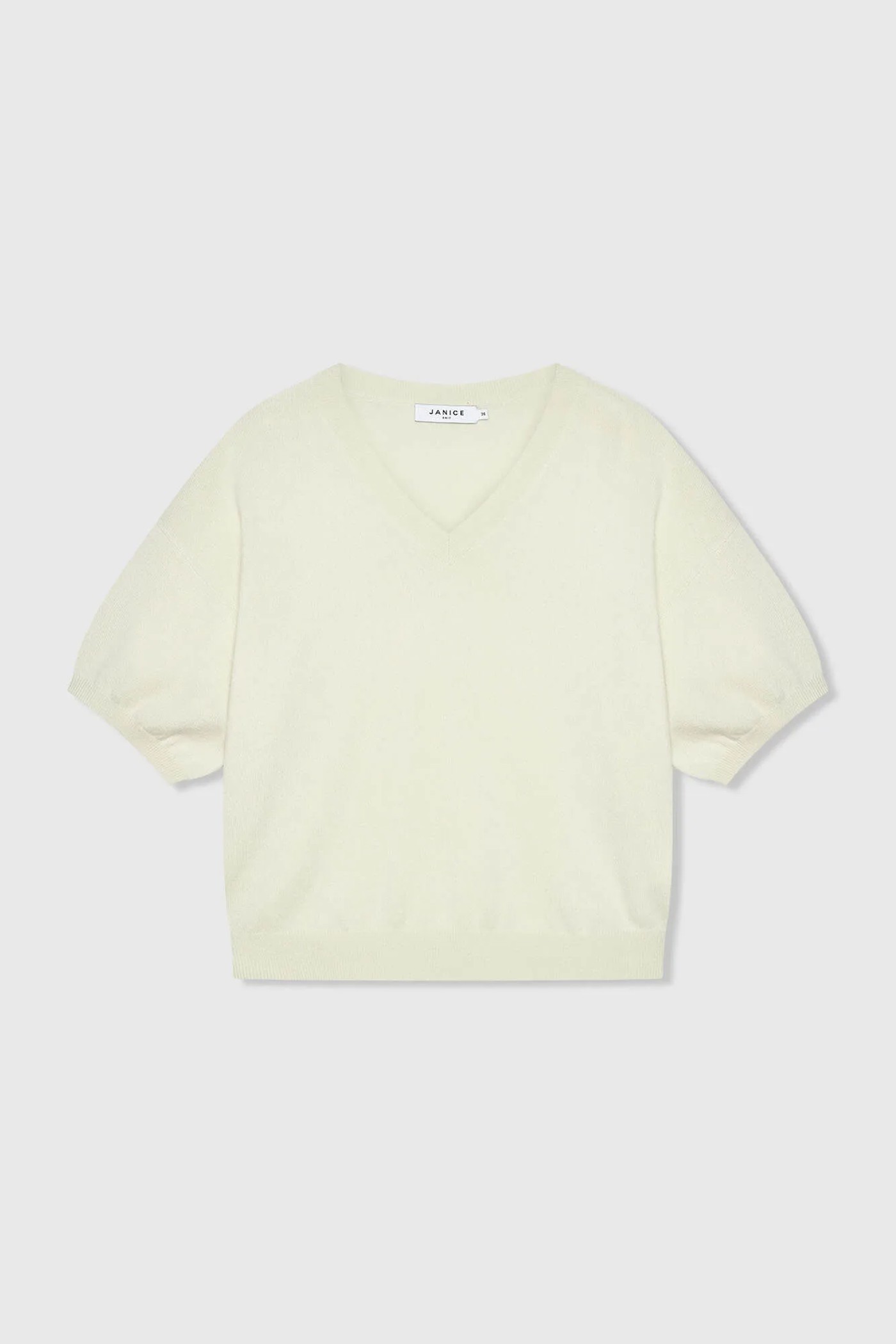 Cashmere Dames Trui V Hals Romeo Groen