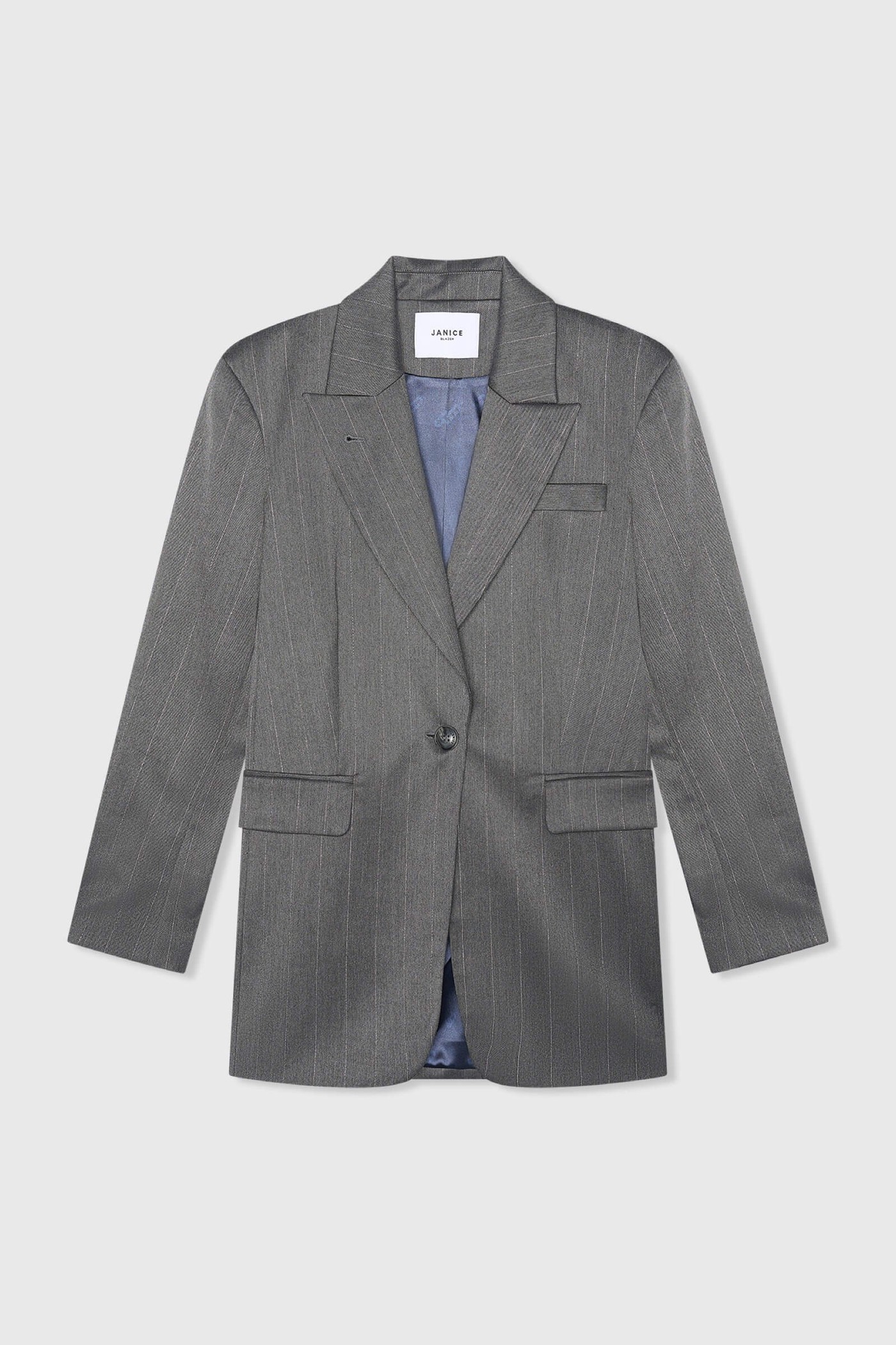 Hank Grijs Streep Lurex