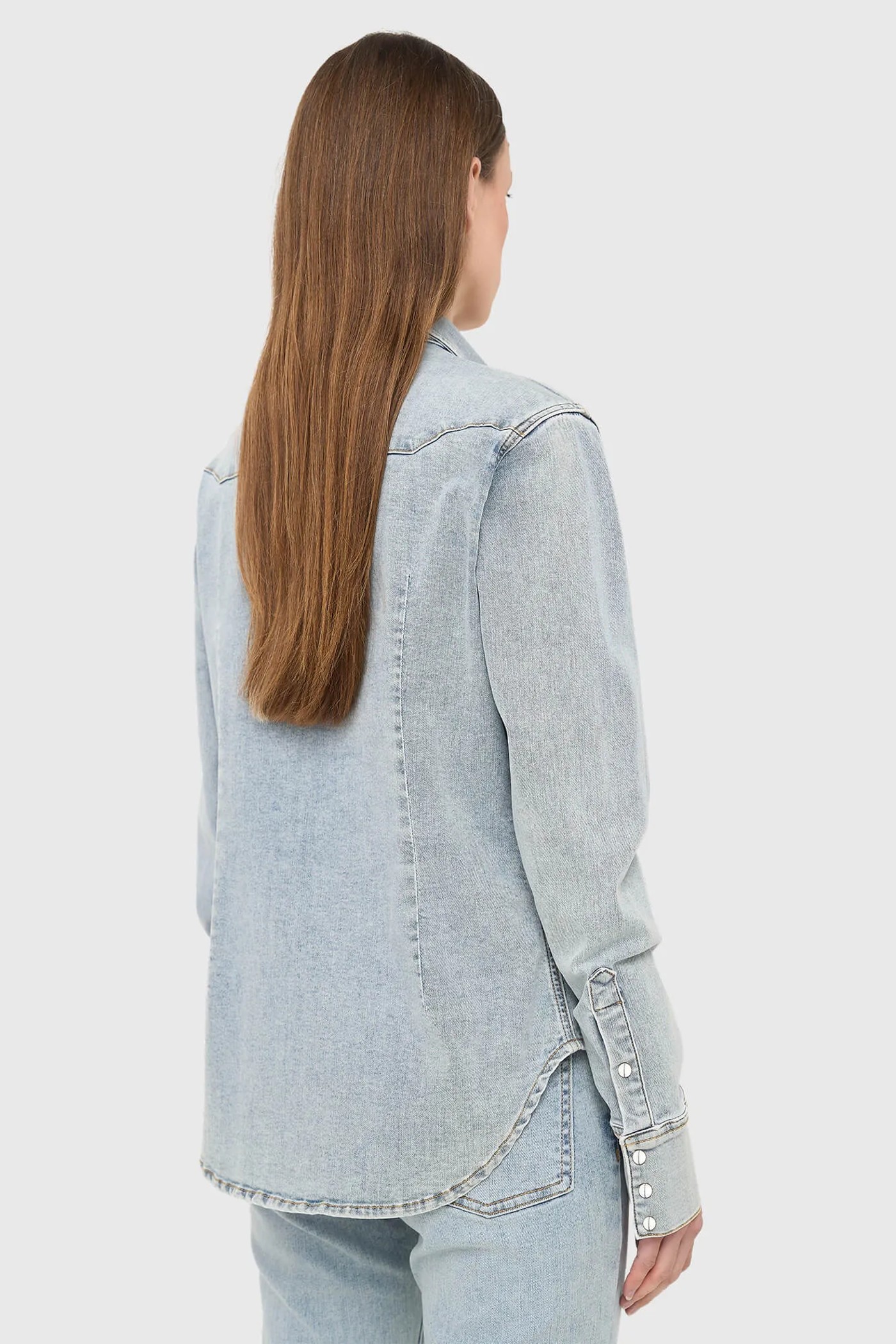 Denim Blouse Dames Stretch Levi 565