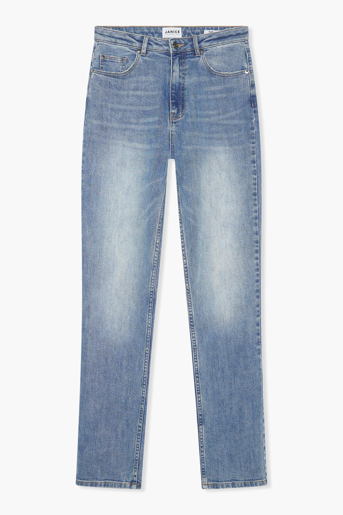Jeans Dames Rechte Pijp Ash Blauw 920