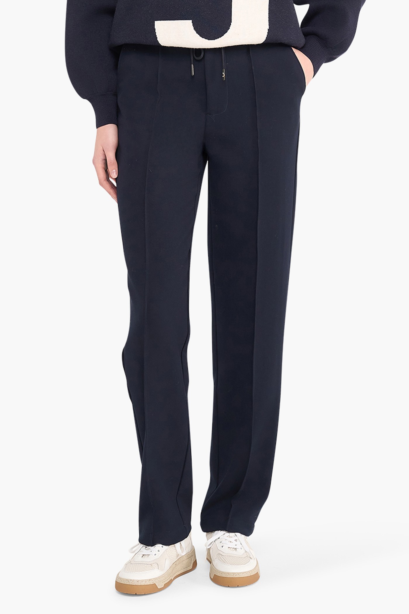 JOGGING BROEK DAMES TROY BLAUW