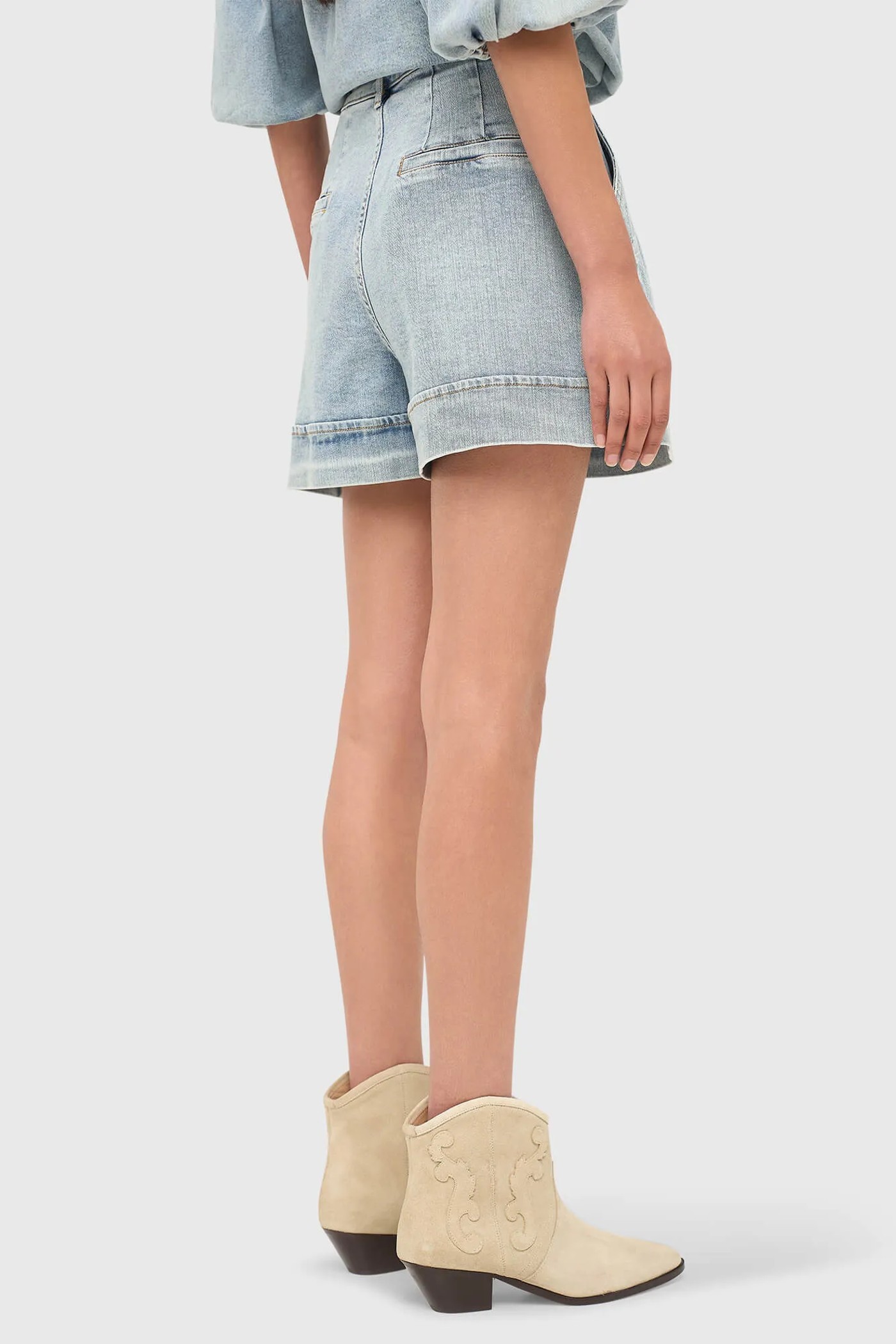 Shorts Dames Jeans Blauw 565 Arthur