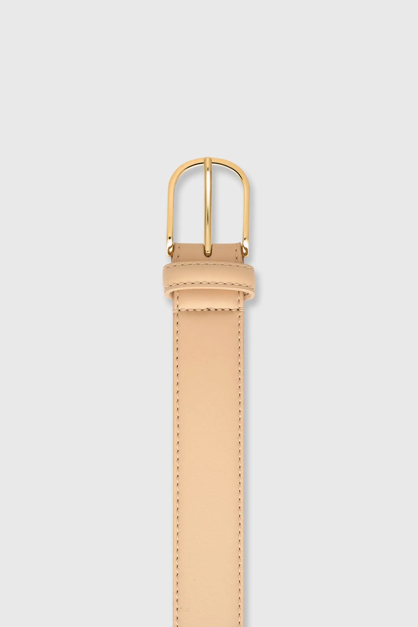 Leren Riem Dames Chase Beige