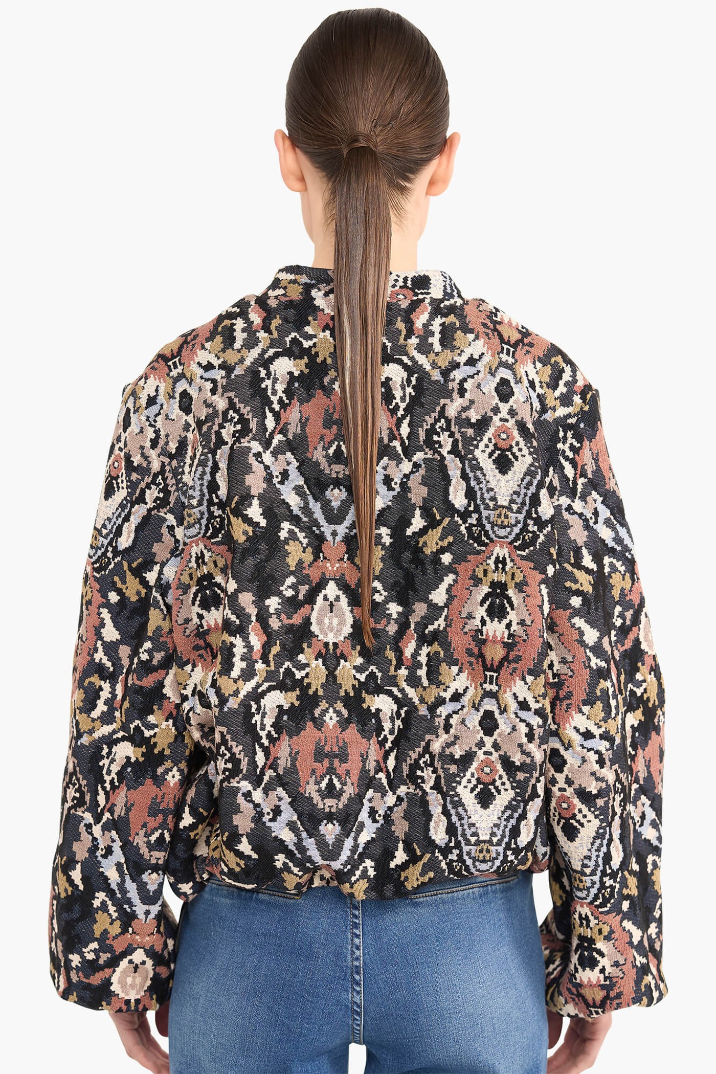 Jas Dames Jacquard Bing Pink