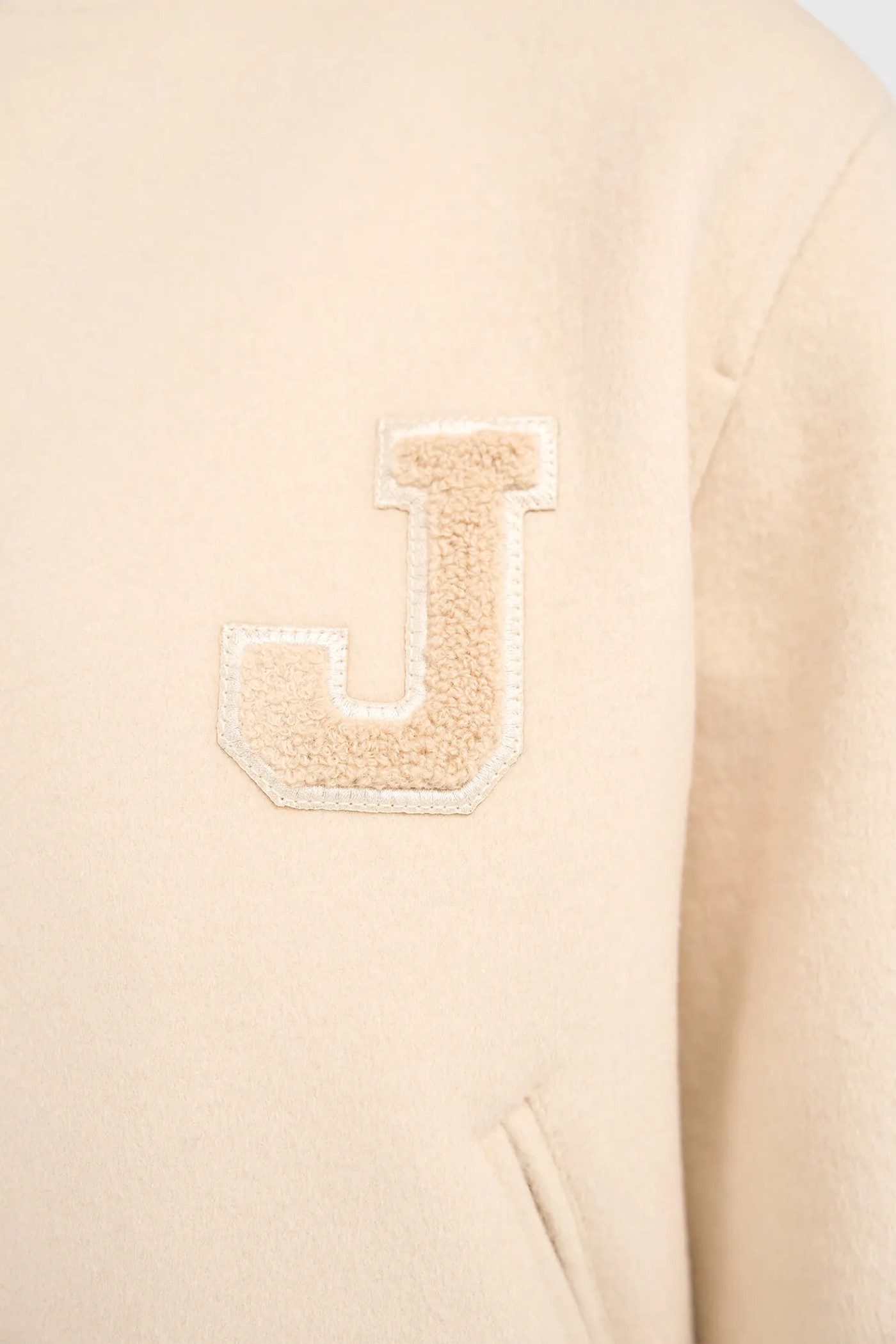 Cashmere Bomberjack Dames Double Face Beige Collin Beige