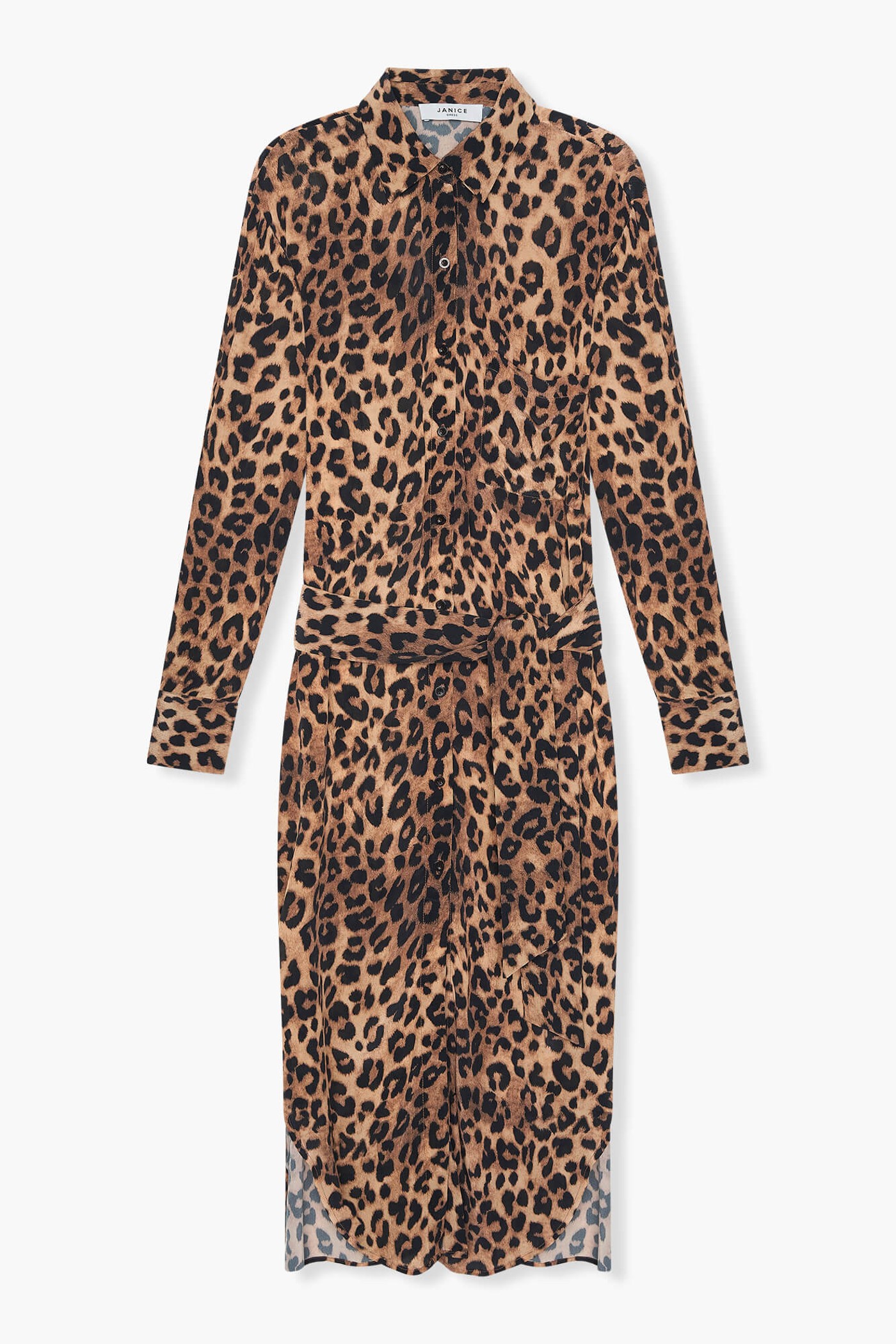Panterprint Blouse Jurk Viscose Macky