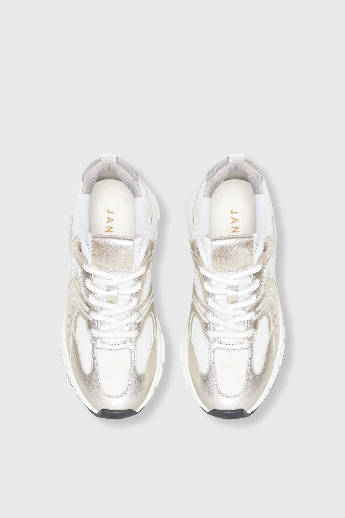 Runner Sneakers Dames Bolt Zilver 888